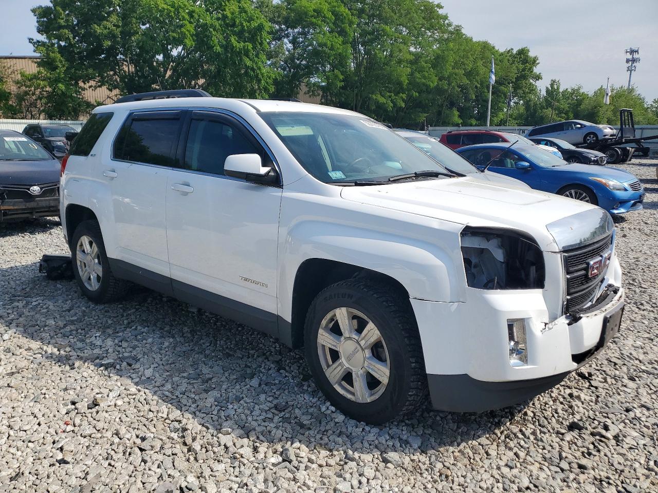 2015 Gmc Terrain Slt White vin: 2GKALSEKXF6362908