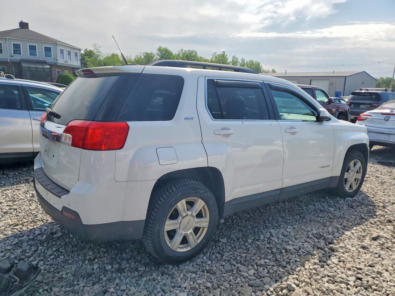 2015 Gmc Terrain Slt White vin: 2GKALSEKXF6362908