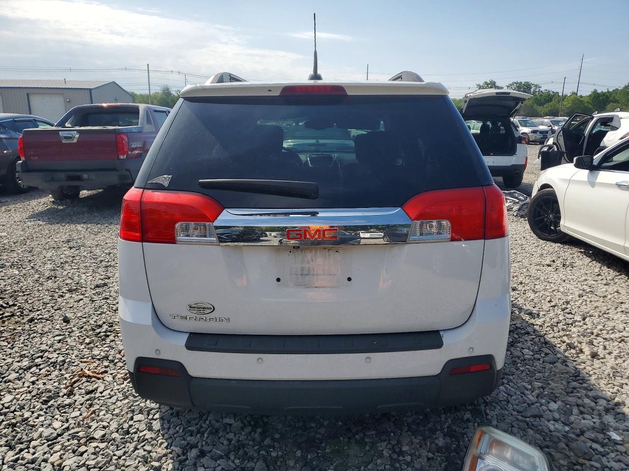 2015 Gmc Terrain Slt White vin: 2GKALSEKXF6362908