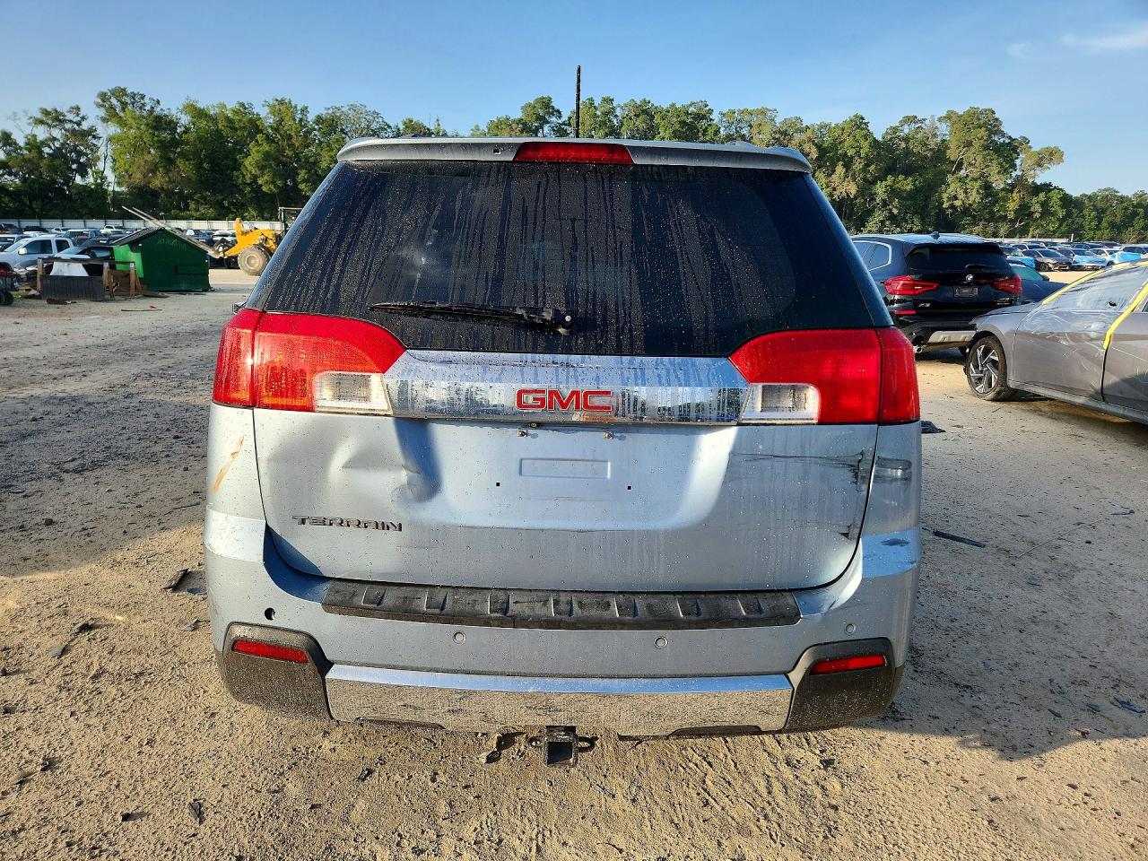 2015 Gmc Terrain Slt Silver vin: 2GKALTEK0F6307485