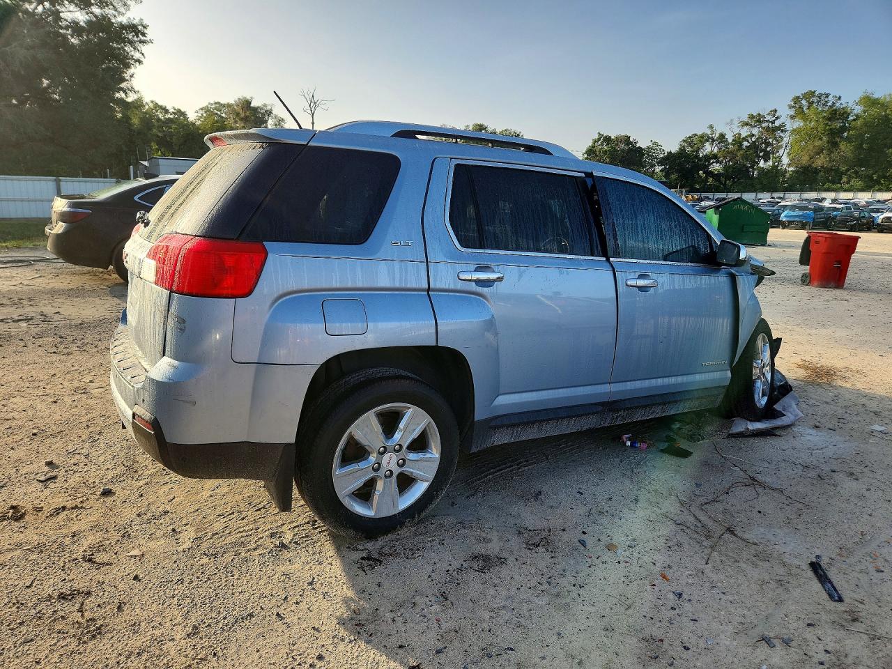 2015 Gmc Terrain Slt Silver vin: 2GKALTEK0F6307485