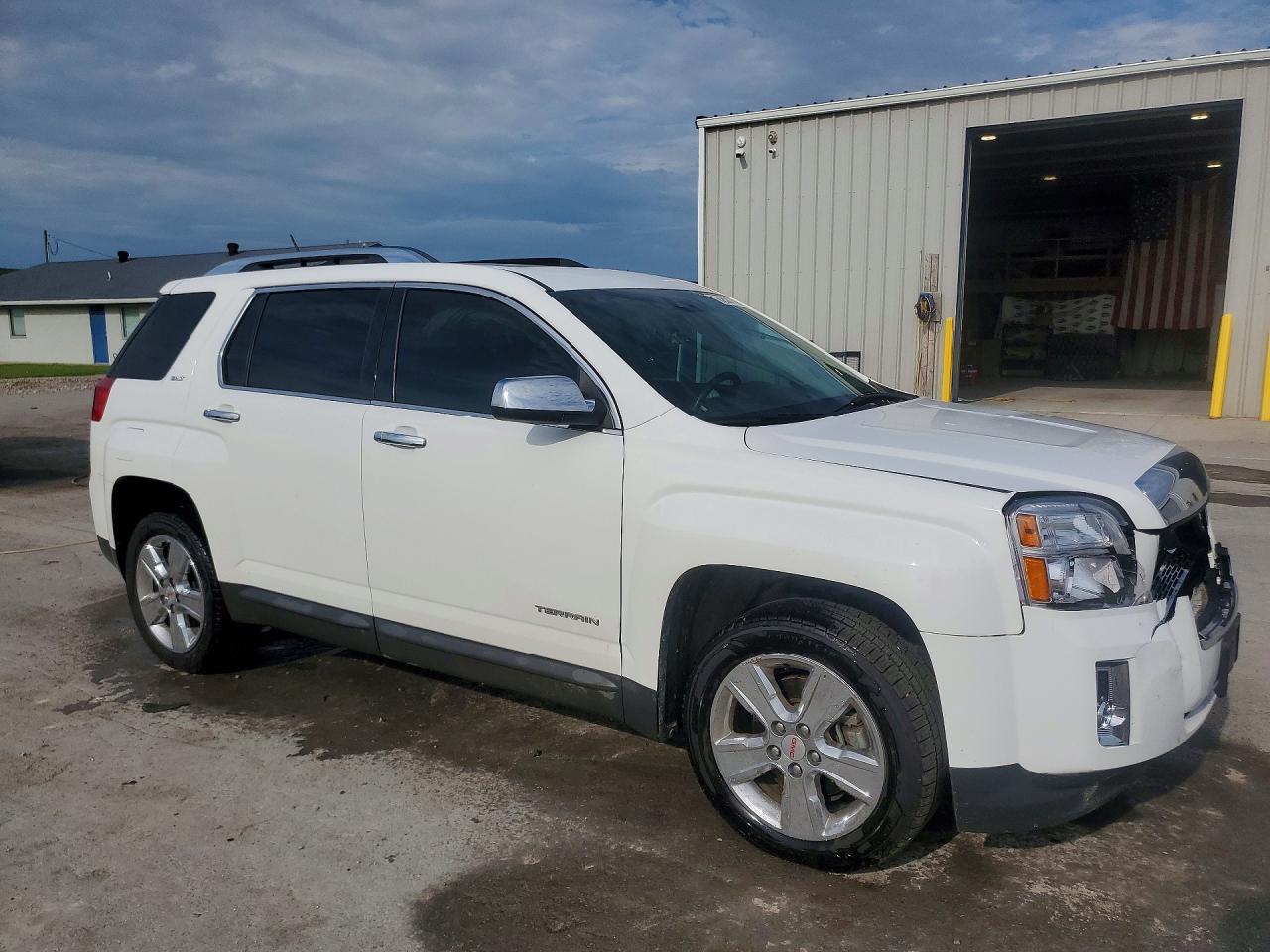 2015 Gmc Terrain Slt White vin: 2GKALTEK0F6353575