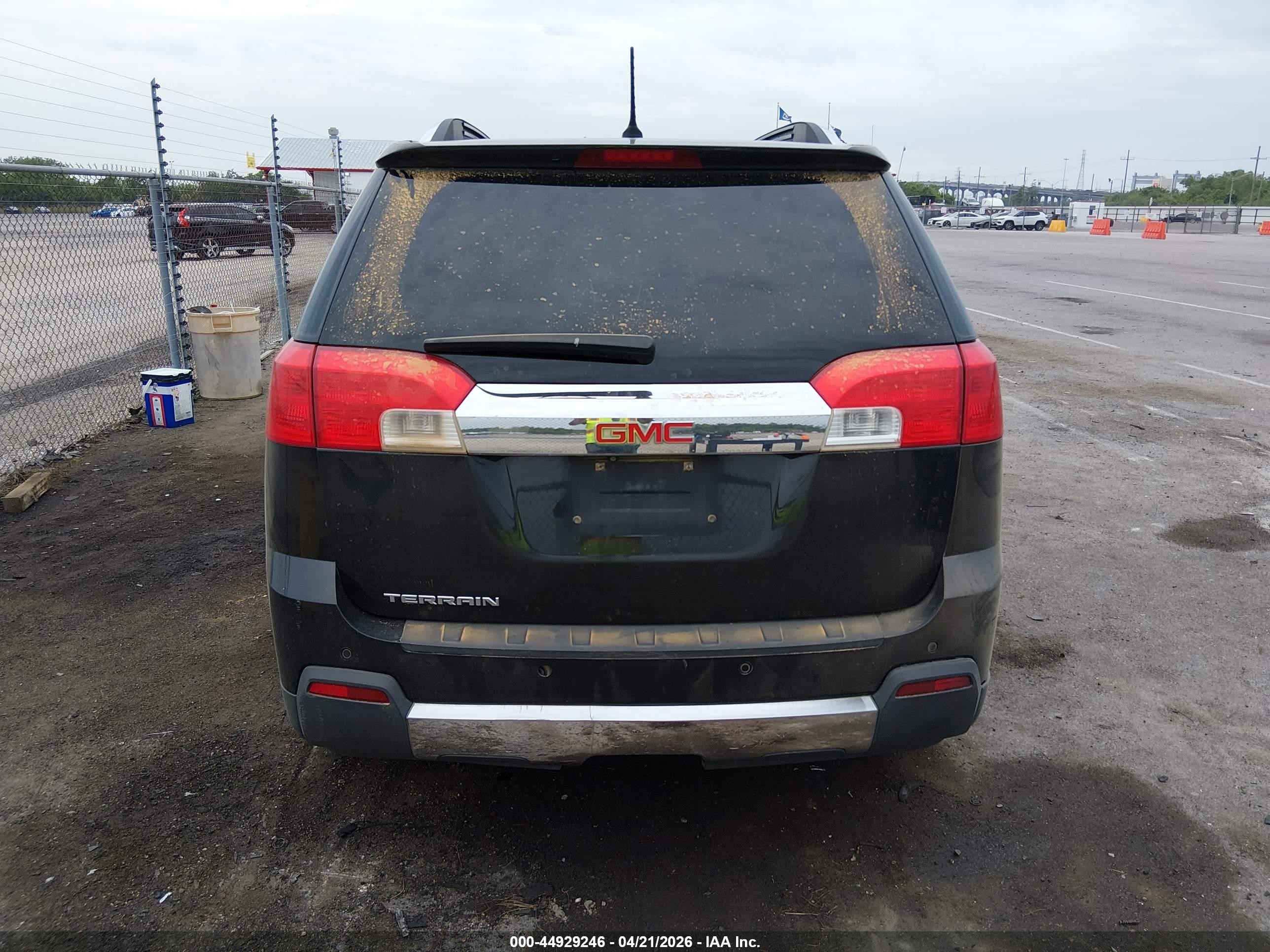 2014 Gmc Terrain Slt-2 Черный vin: 2GKALTEK1E6143808