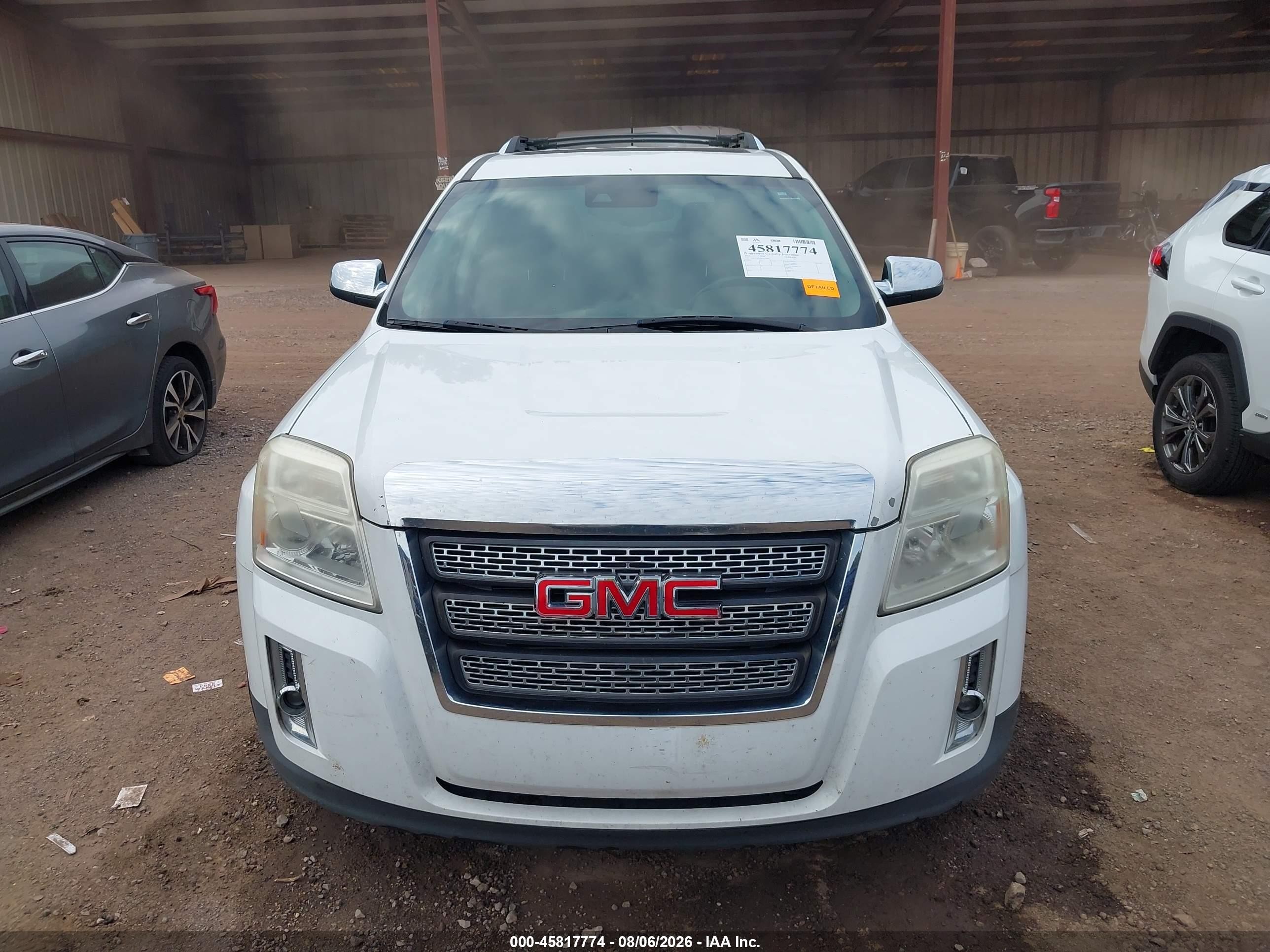 2015 Gmc Terrain Slt-2 White vin: 2GKALTEK1F6174607