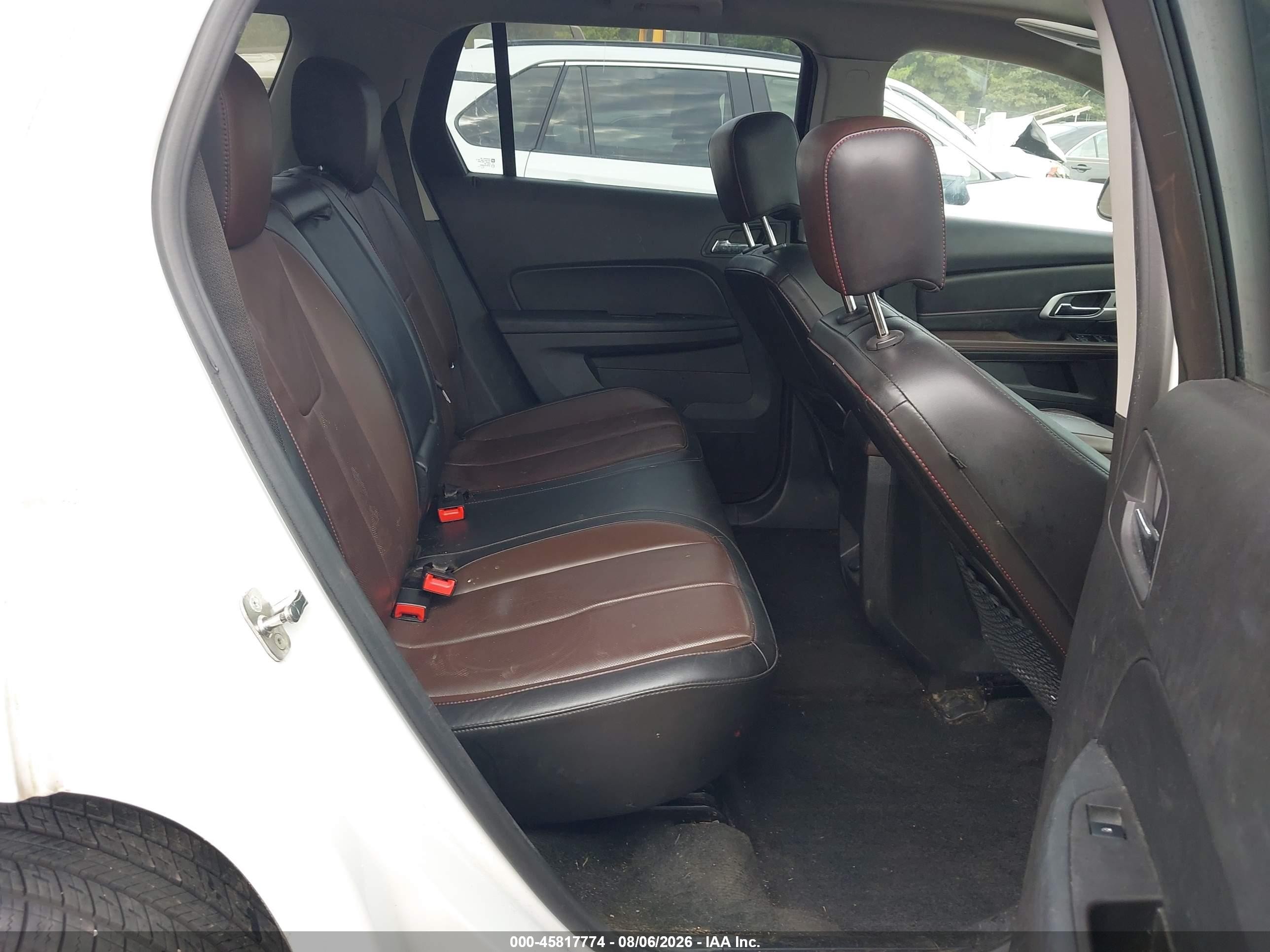 2015 Gmc Terrain Slt-2 White vin: 2GKALTEK1F6174607