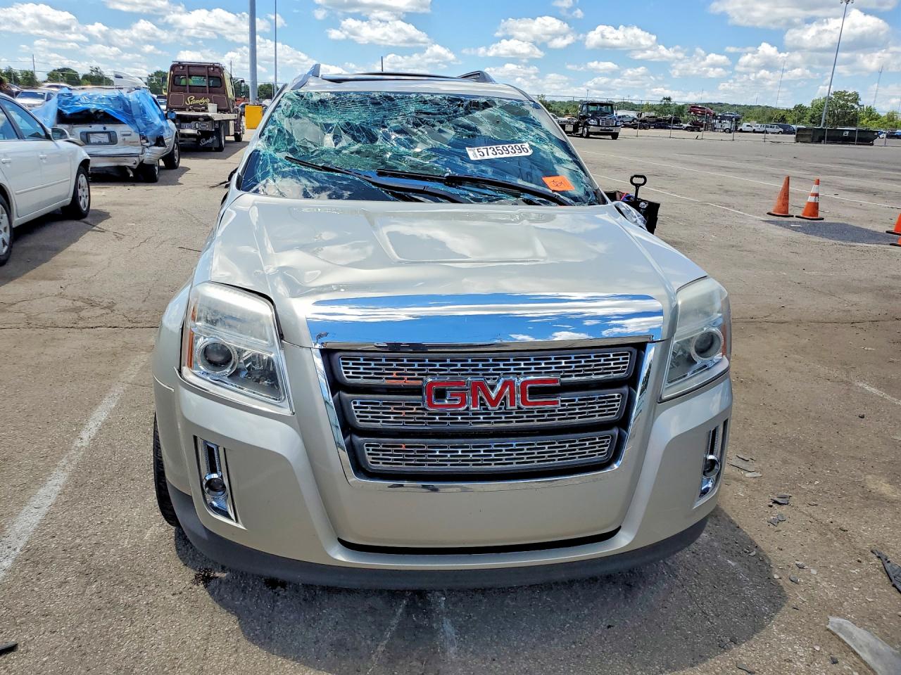 2015 Gmc Terrain Slt Beige vin: 2GKALTEK2F6114545
