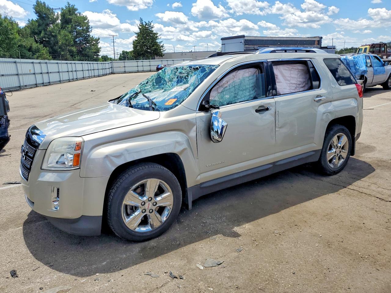 2015 Gmc Terrain Slt Beige vin: 2GKALTEK2F6114545
