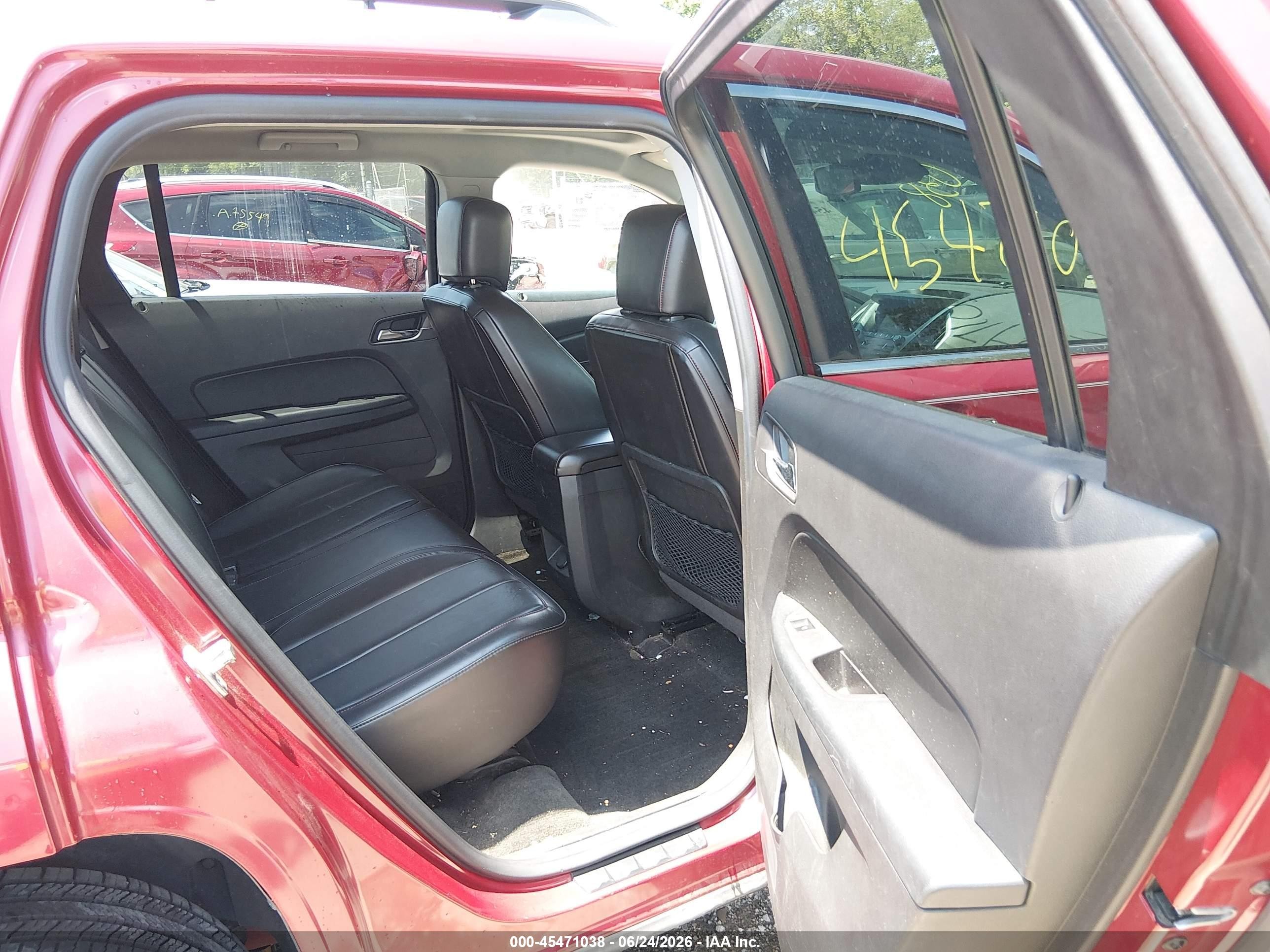 2014 Gmc Terrain Slt-2 Красный vin: 2GKALTEK3E6109143