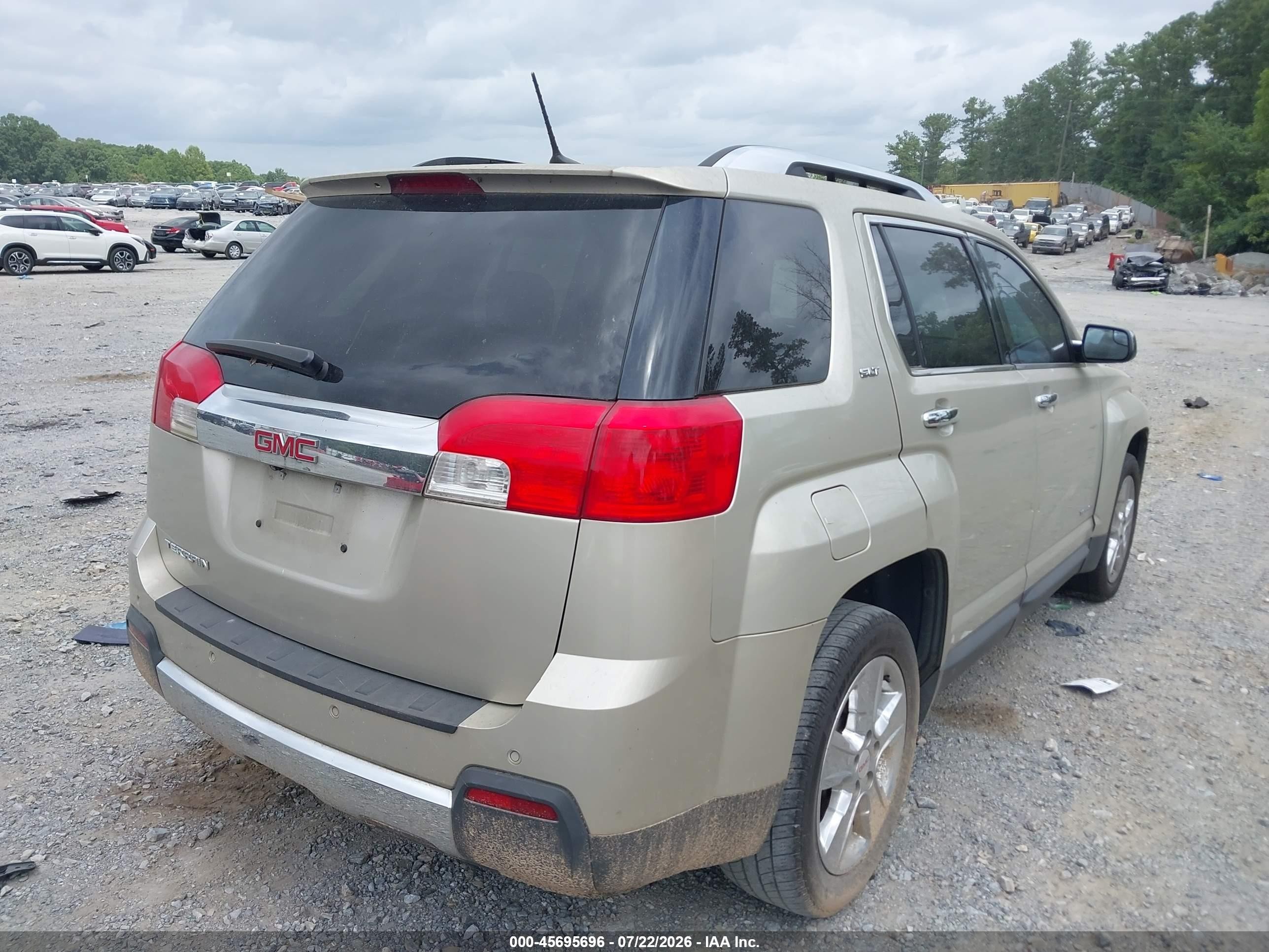 2014 Gmc Terrain Slt-2 Gold vin: 2GKALTEK3E6219660