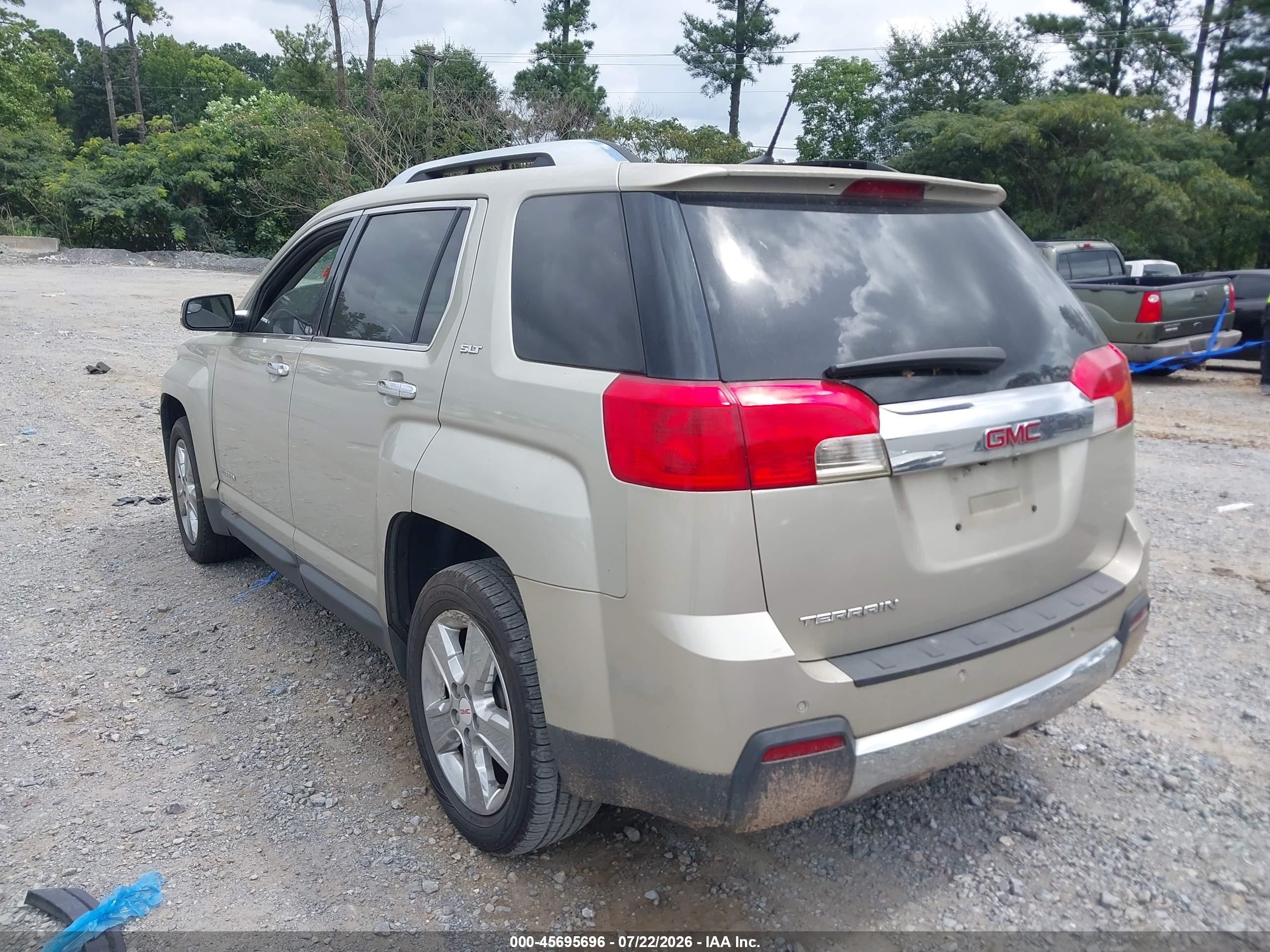 2014 Gmc Terrain Slt-2 Gold vin: 2GKALTEK3E6219660