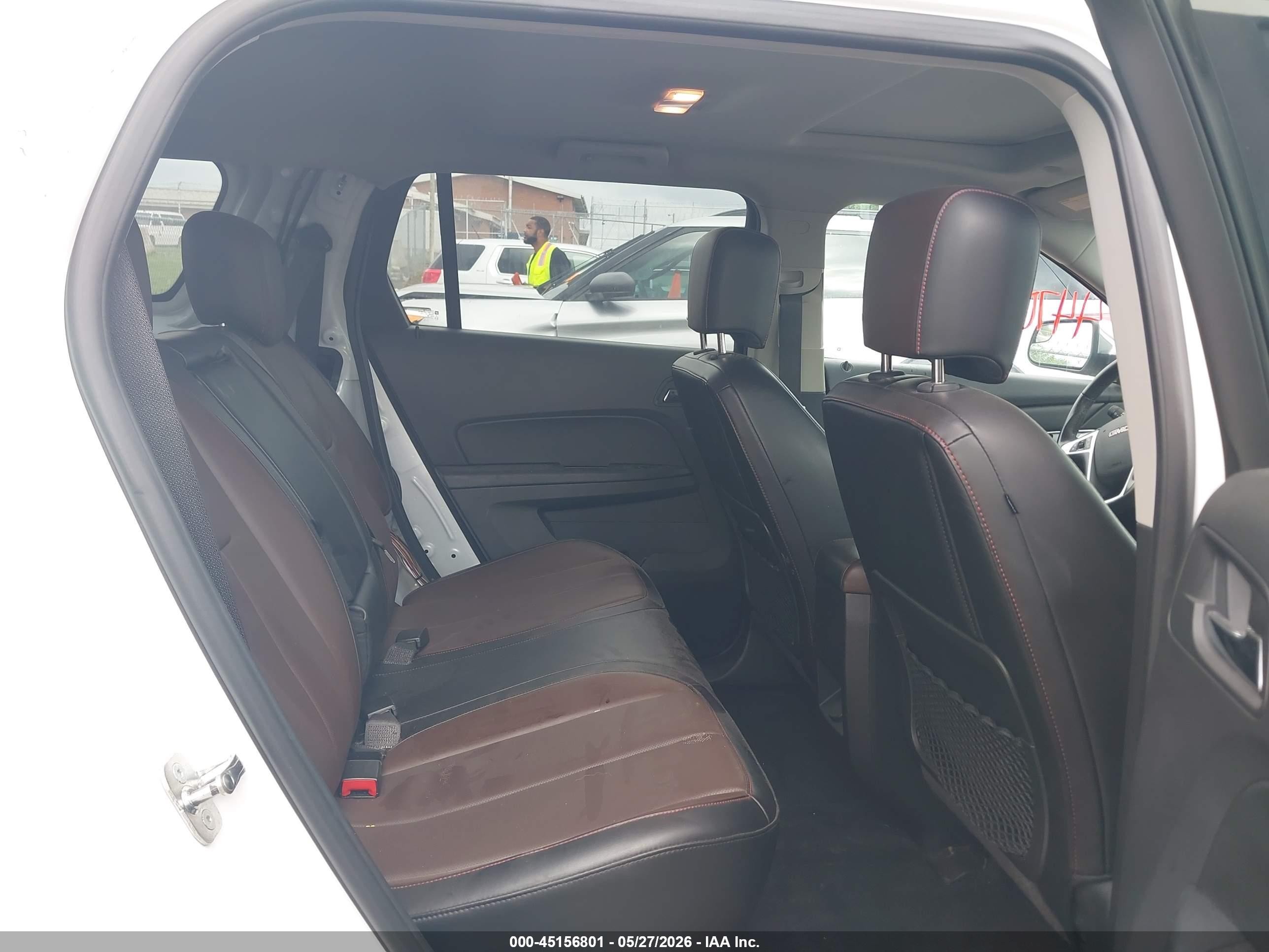 2014 Gmc Terrain Slt-2 White vin: 2GKALTEK3E6249371