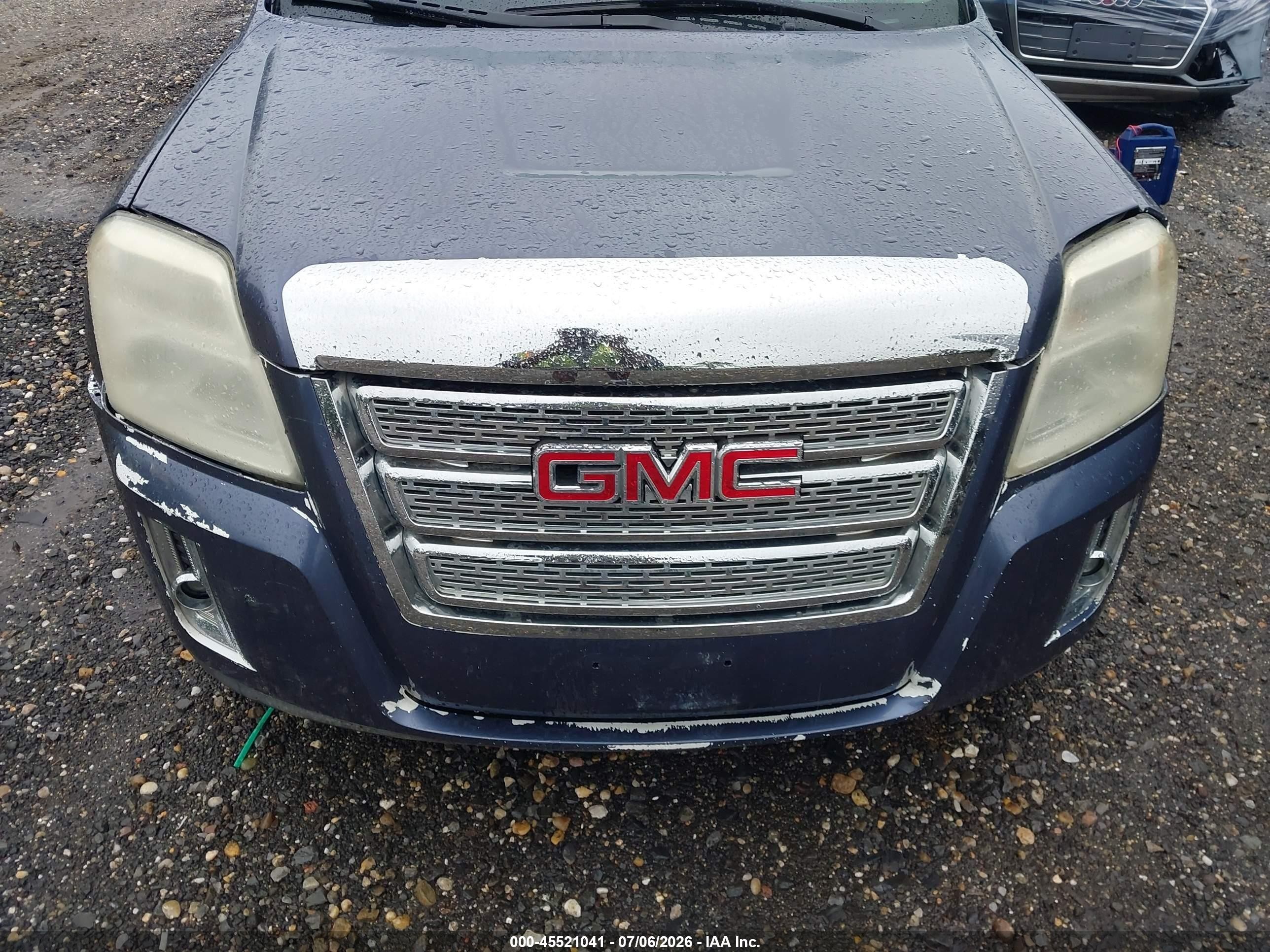 2014 Gmc Terrain Slt-2 Blue vin: 2GKALTEK3E6310749