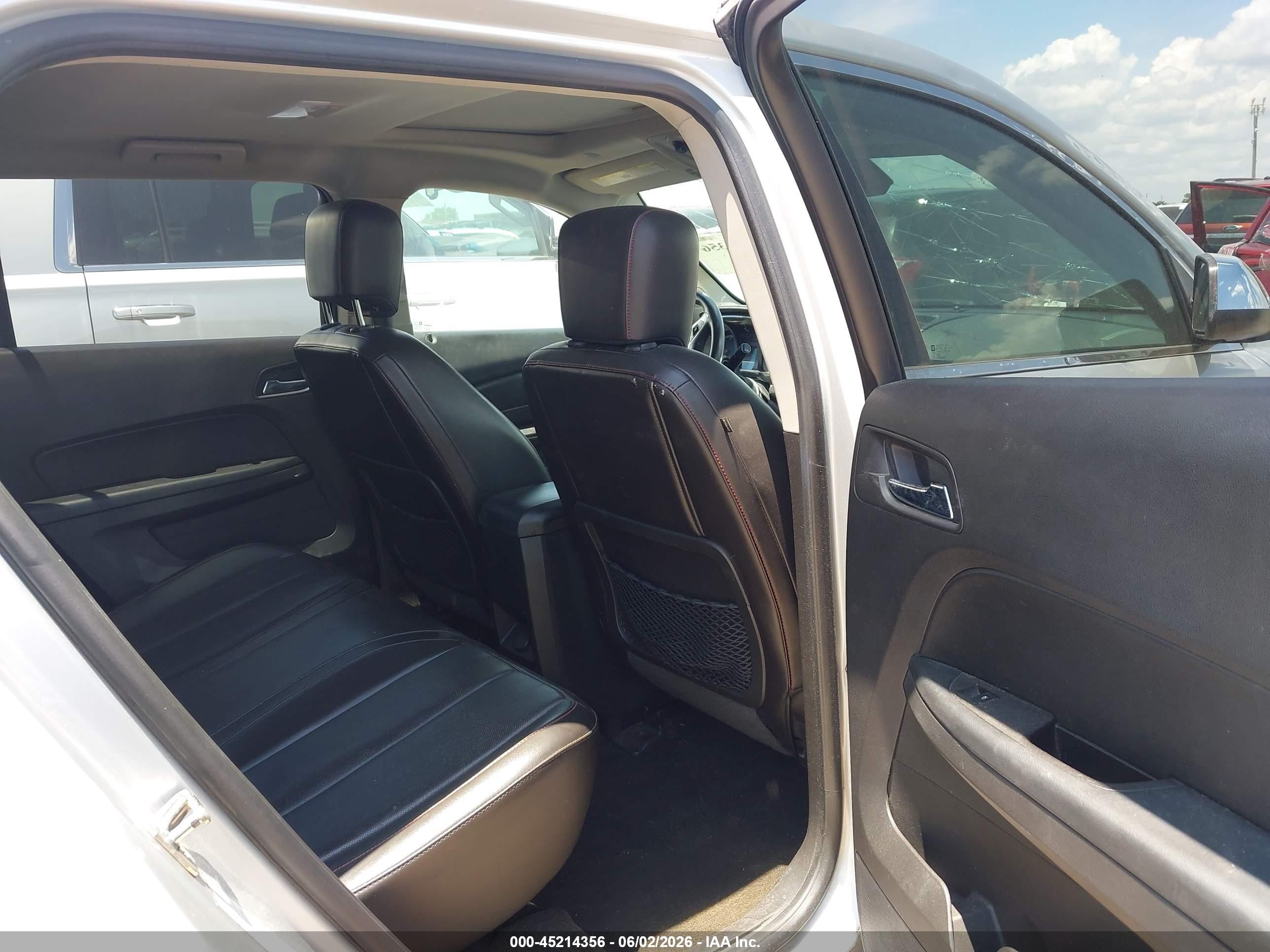 2015 Gmc Terrain Slt-2 Silver vin: 2GKALTEK3F6124047