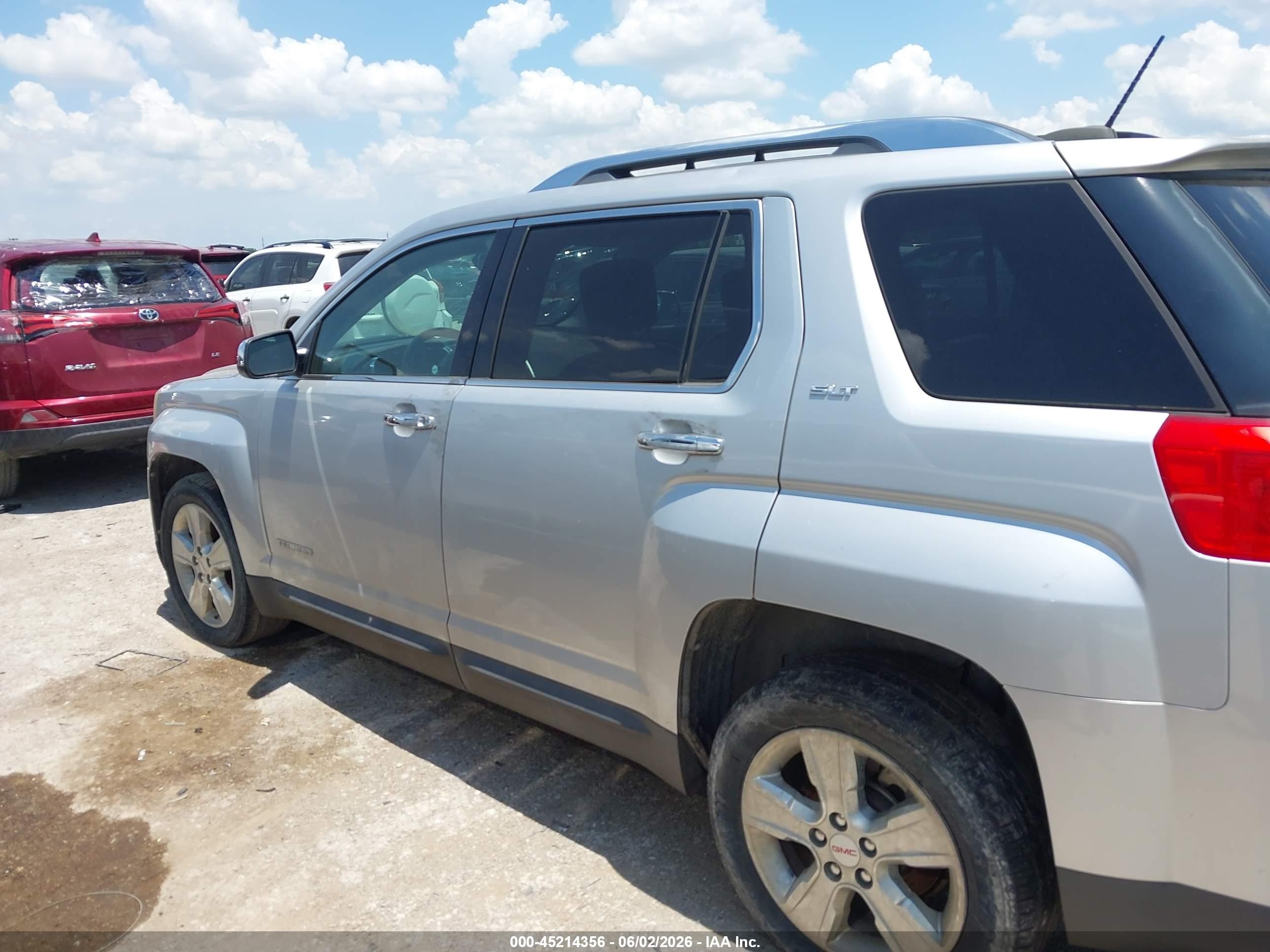 2015 Gmc Terrain Slt-2 Silver vin: 2GKALTEK3F6124047