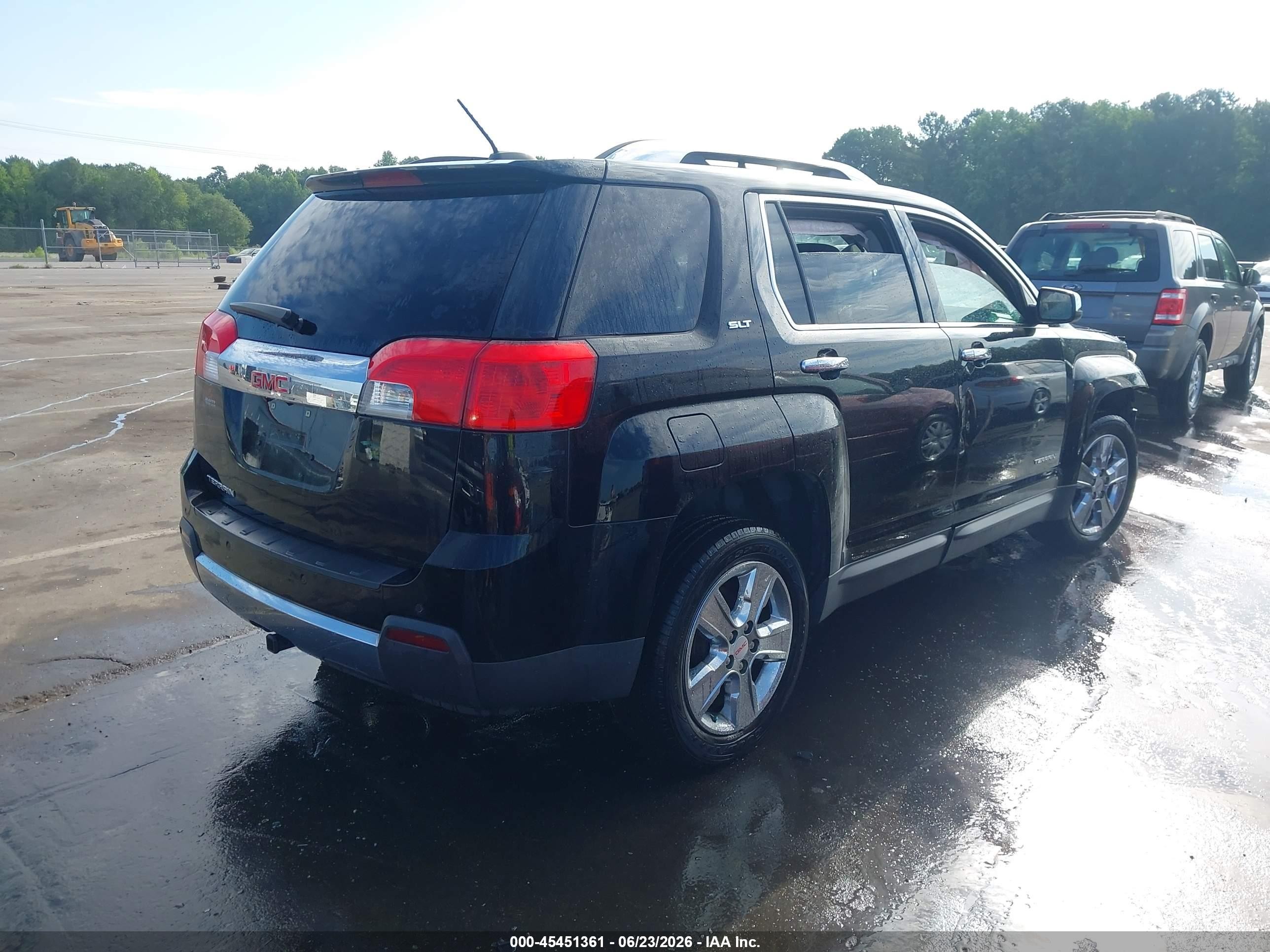 2015 Gmc Terrain Slt-2 Black vin: 2GKALTEK3F6374548