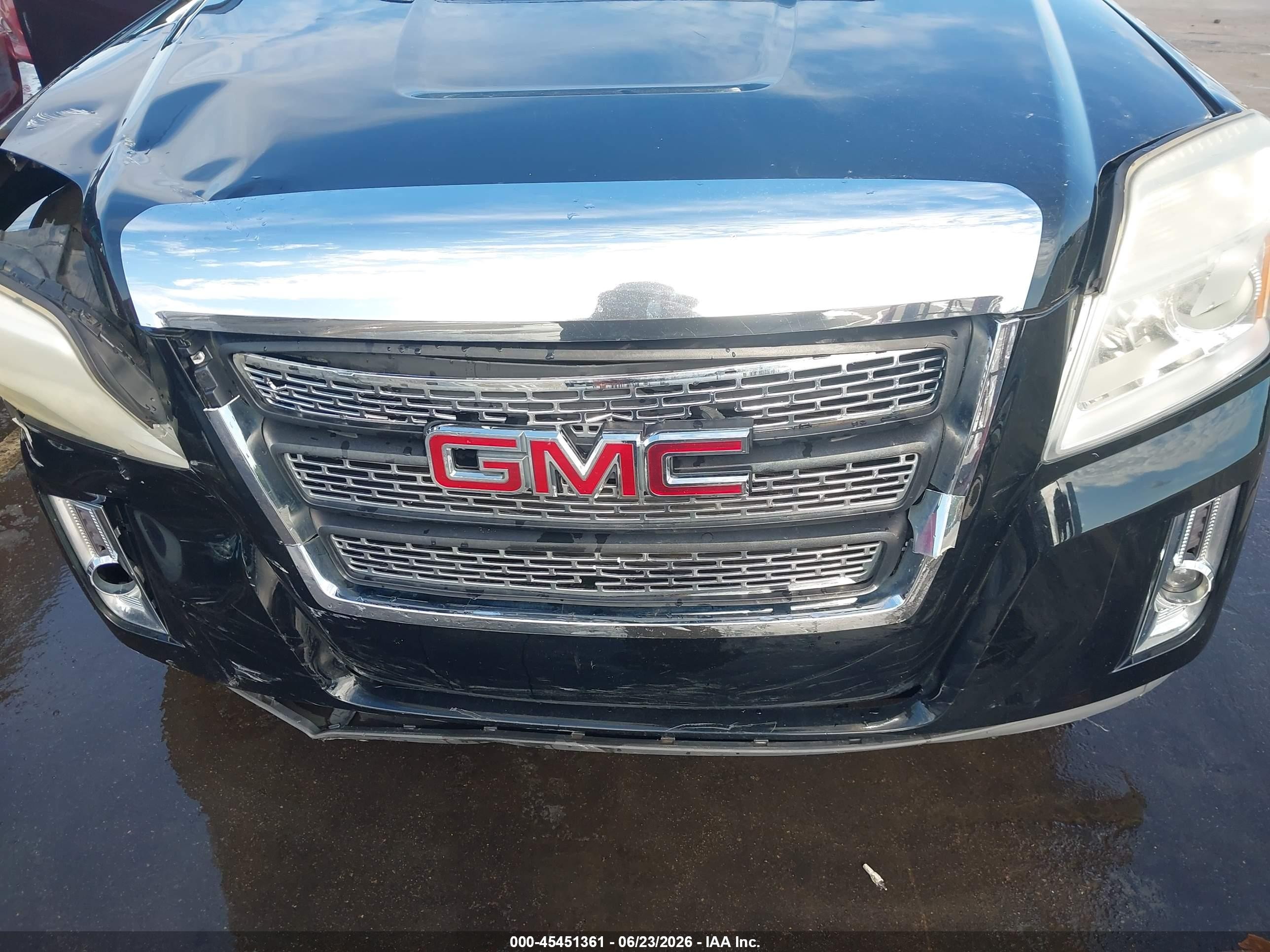 2015 Gmc Terrain Slt-2 Black vin: 2GKALTEK3F6374548