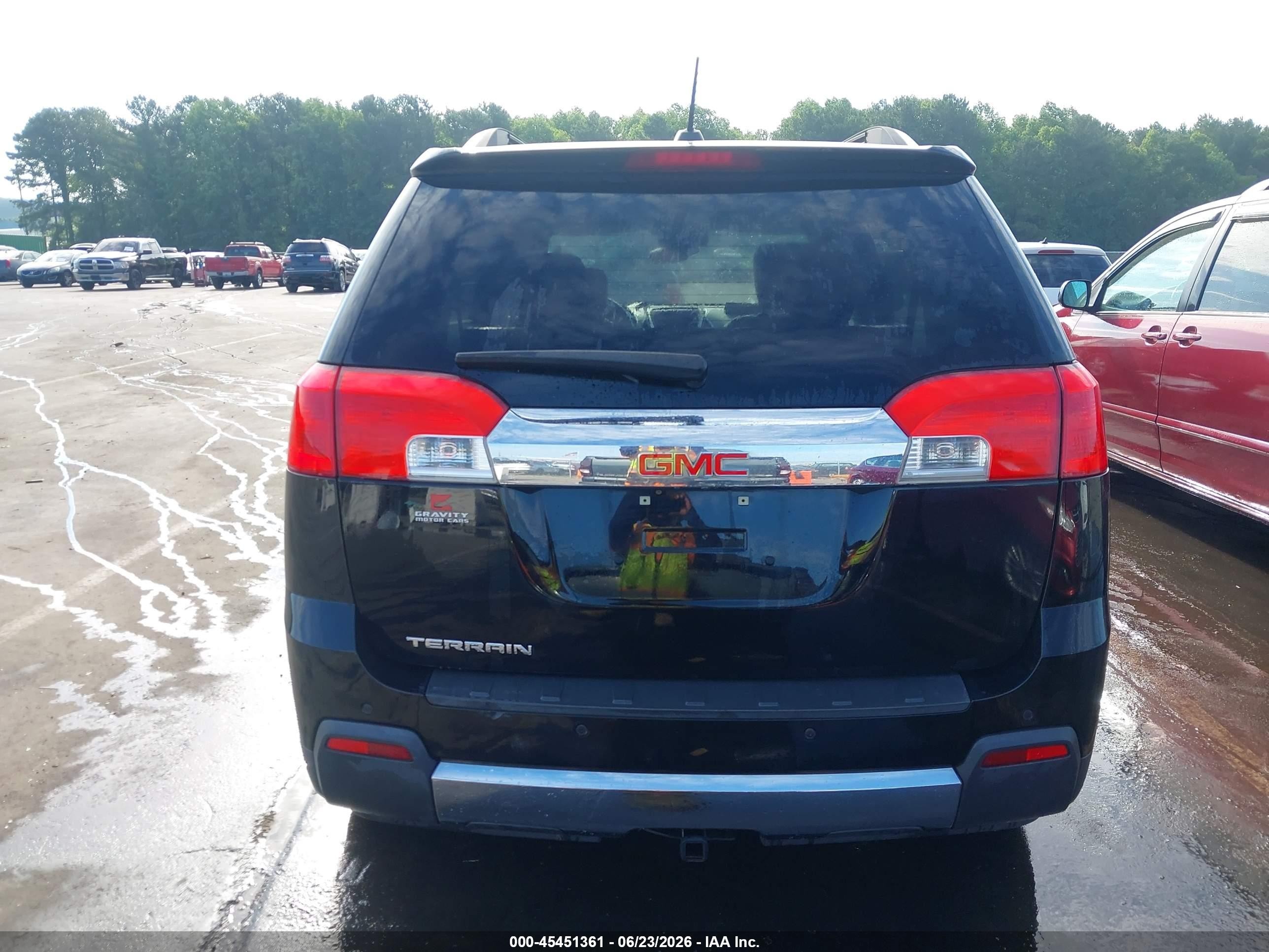 2015 Gmc Terrain Slt-2 Black vin: 2GKALTEK3F6374548