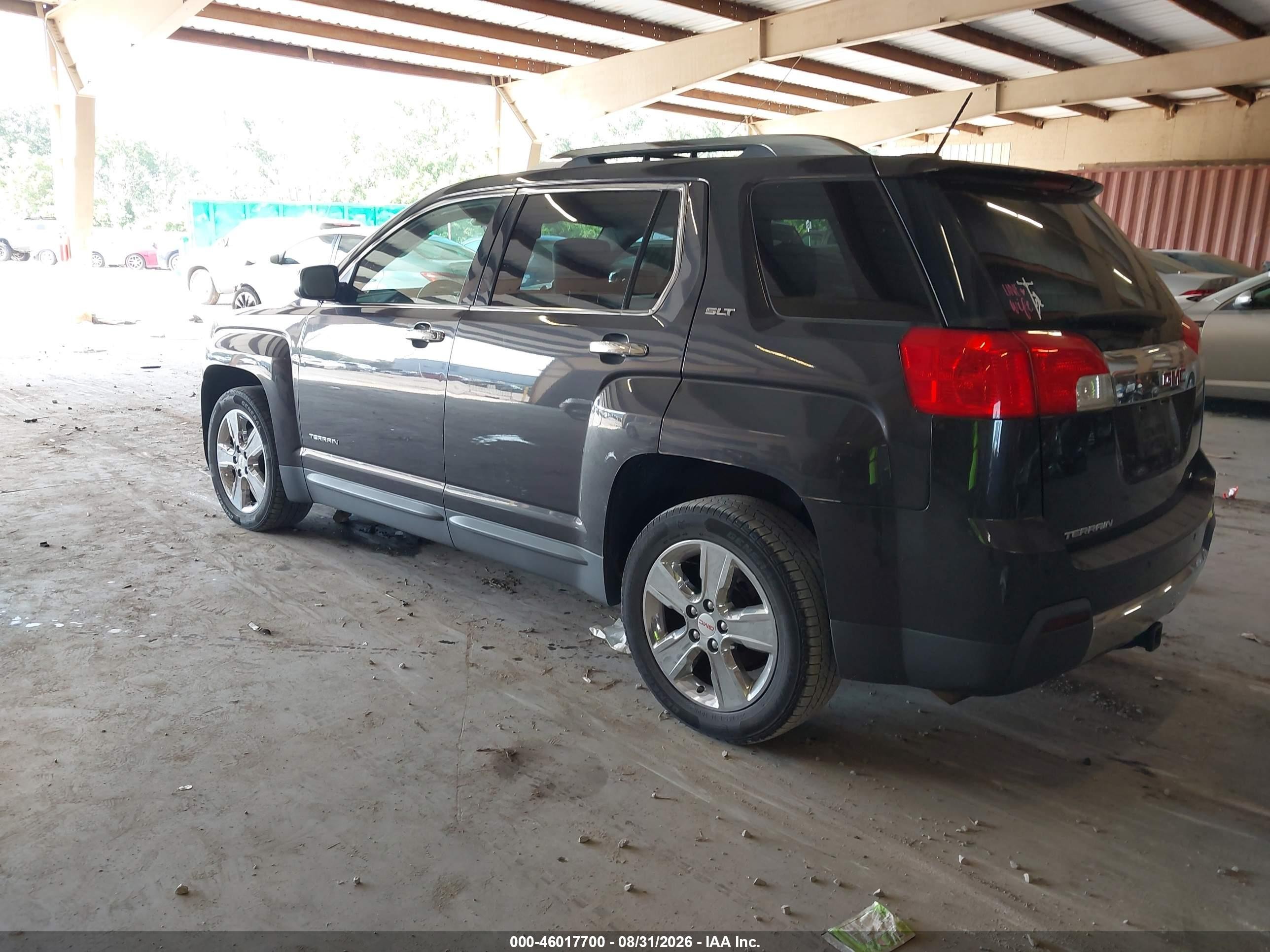 2015 Gmc Terrain Slt-2 Gray vin: 2GKALTEK5F6258073