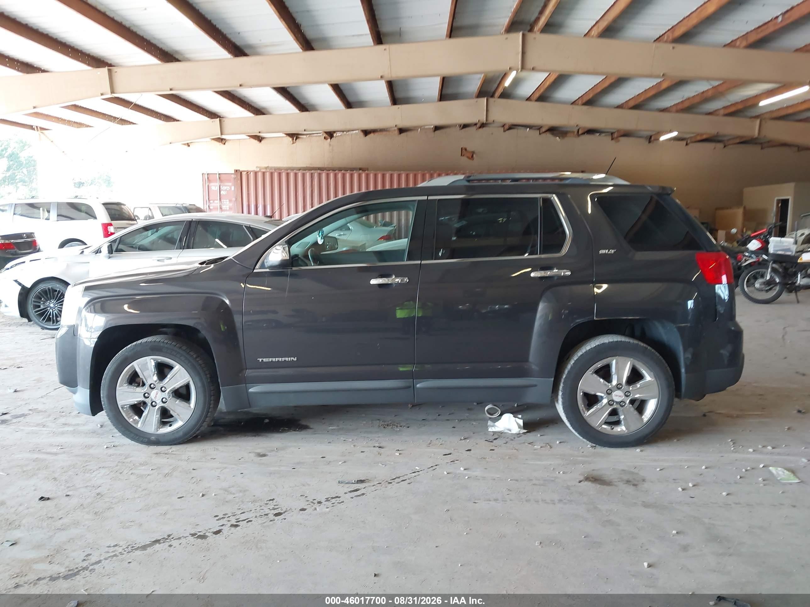 2015 Gmc Terrain Slt-2 Gray vin: 2GKALTEK5F6258073