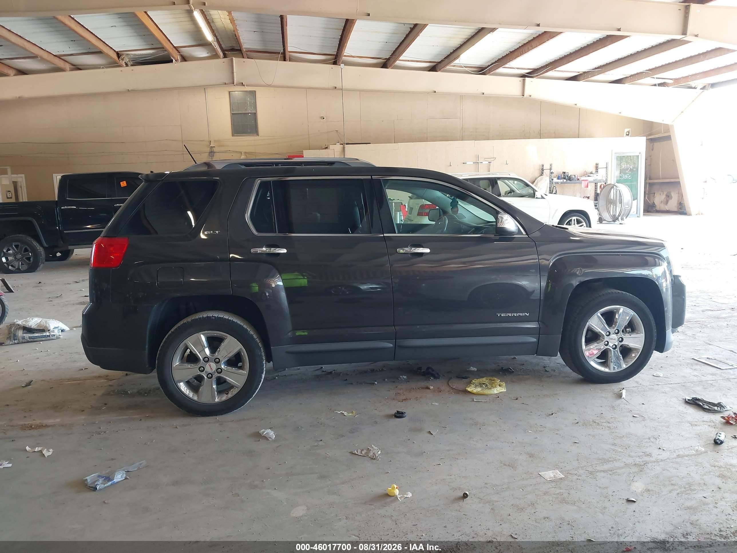 2015 Gmc Terrain Slt-2 Gray vin: 2GKALTEK5F6258073