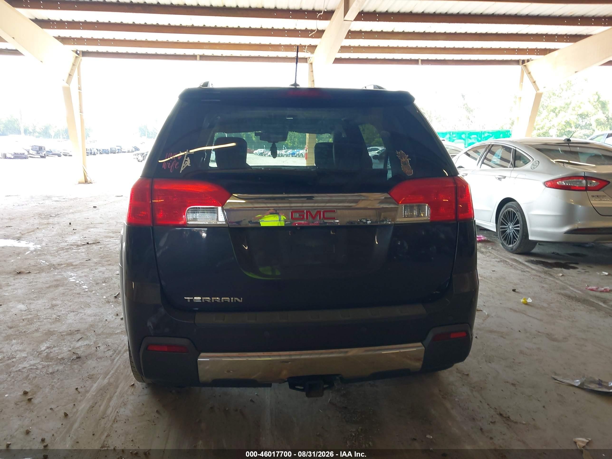2015 Gmc Terrain Slt-2 Gray vin: 2GKALTEK5F6258073