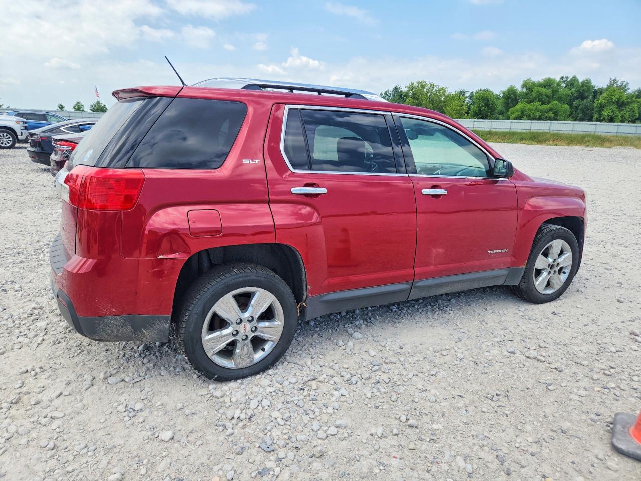 2014 Gmc Terrain Slt Red vin: 2GKALTEK6E6112053