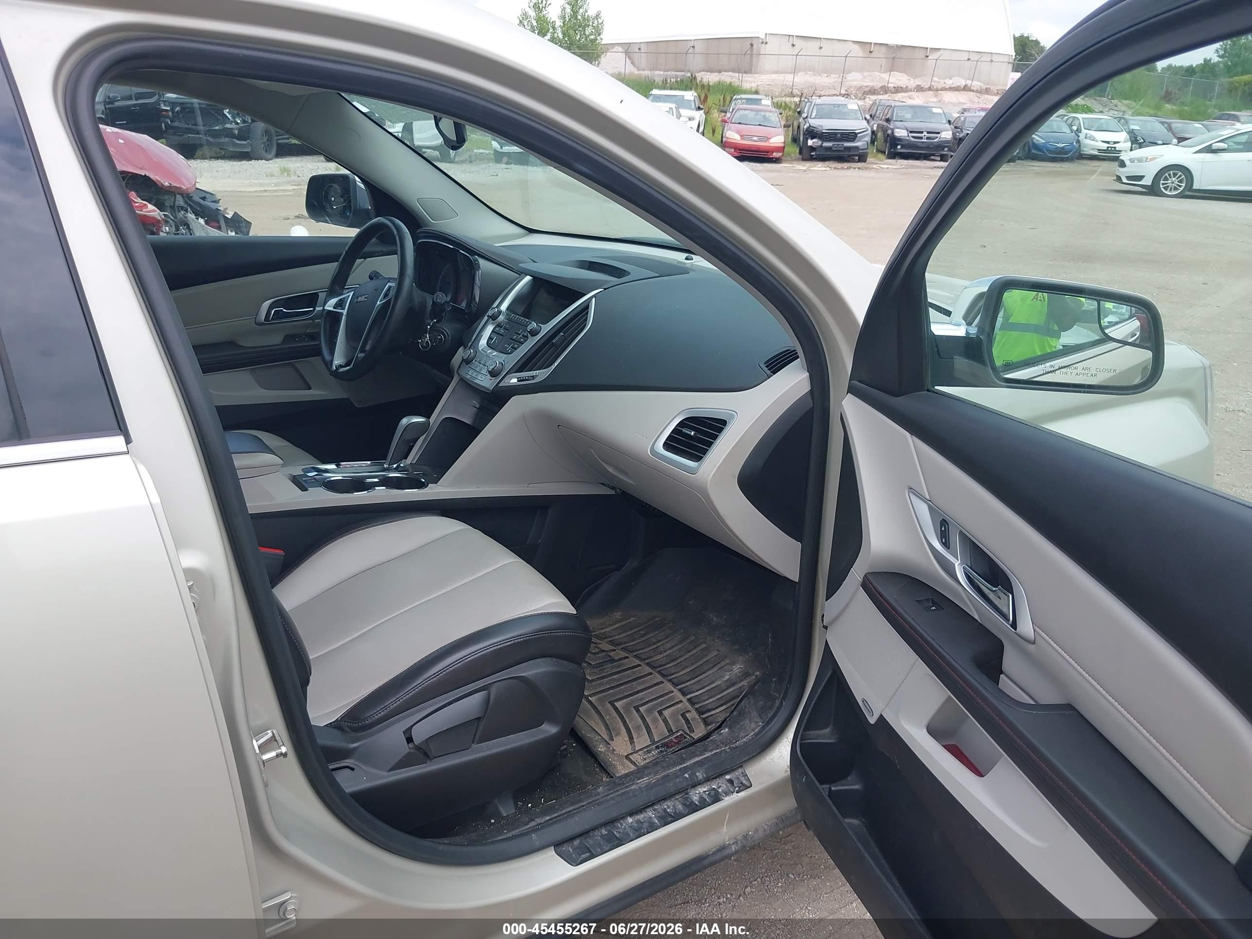 2014 Gmc Terrain Slt-2 Золотой vin: 2GKALTEK7E6116970