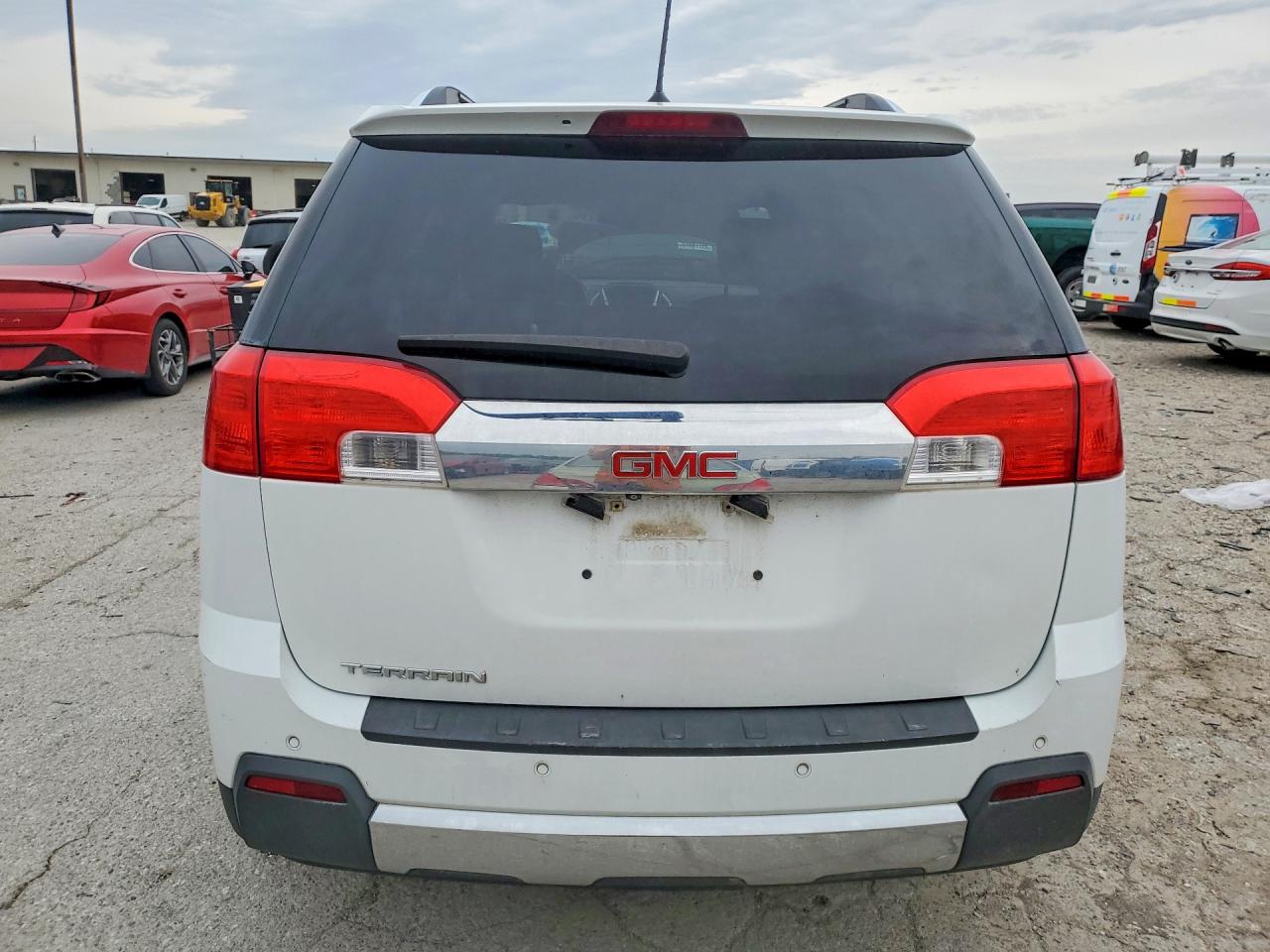 2014 Gmc Terrain Slt White vin: 2GKALTEK7E6155395