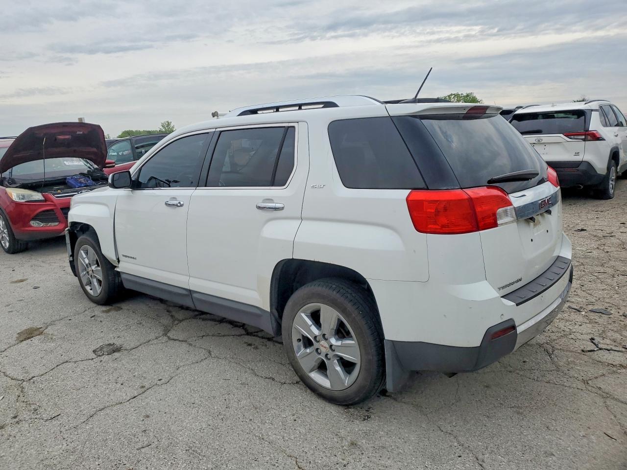 2014 Gmc Terrain Slt White vin: 2GKALTEK7E6155395