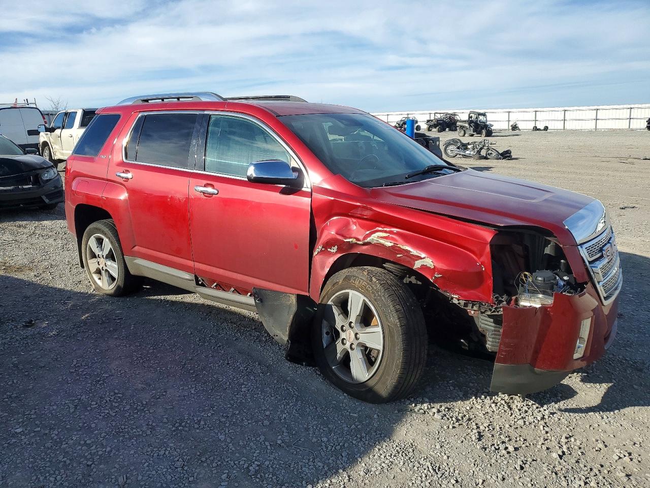 2015 Gmc Terrain Slt Red vin: 2GKALTEK7F6376321