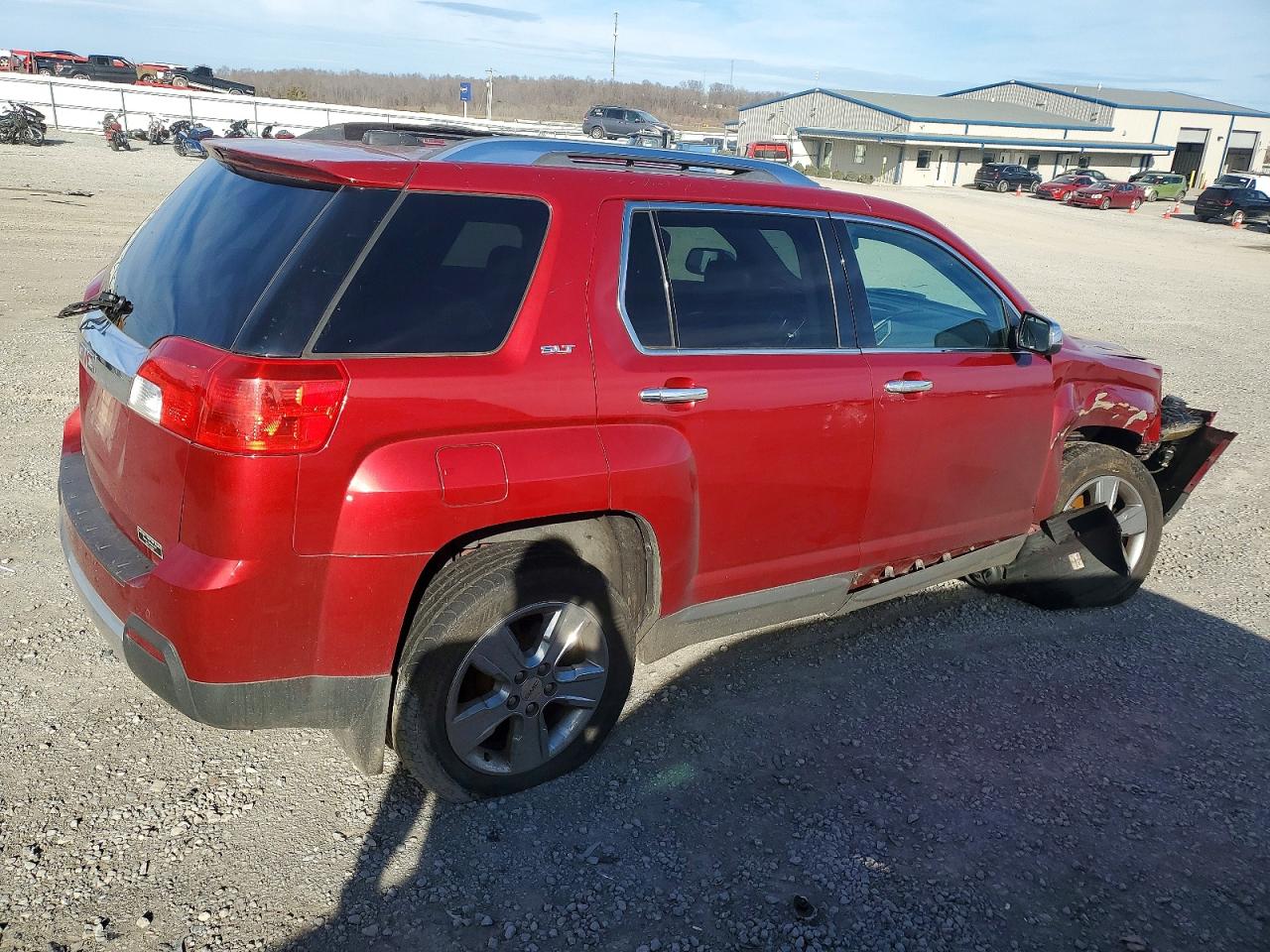 2015 Gmc Terrain Slt Red vin: 2GKALTEK7F6376321