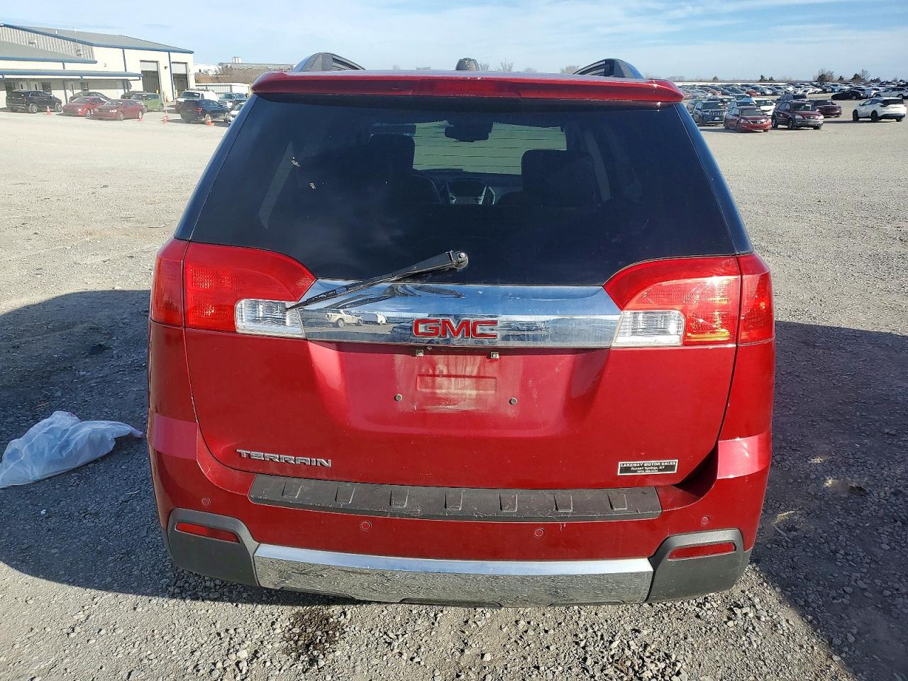 2015 Gmc Terrain Slt Red vin: 2GKALTEK7F6376321