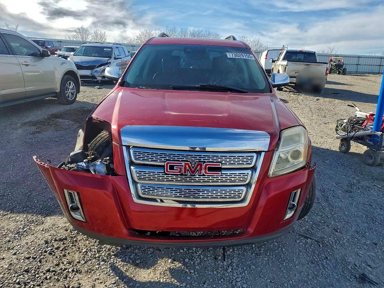 2015 Gmc Terrain Slt Red vin: 2GKALTEK7F6376321