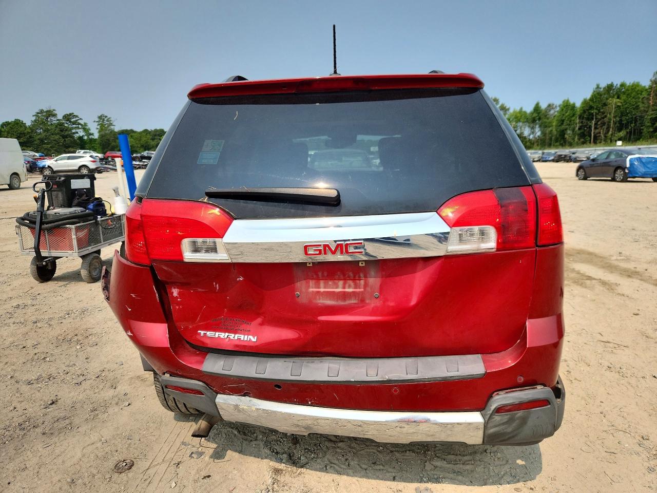 2015 Gmc Terrain Slt Red vin: 2GKALTEK8F6107678