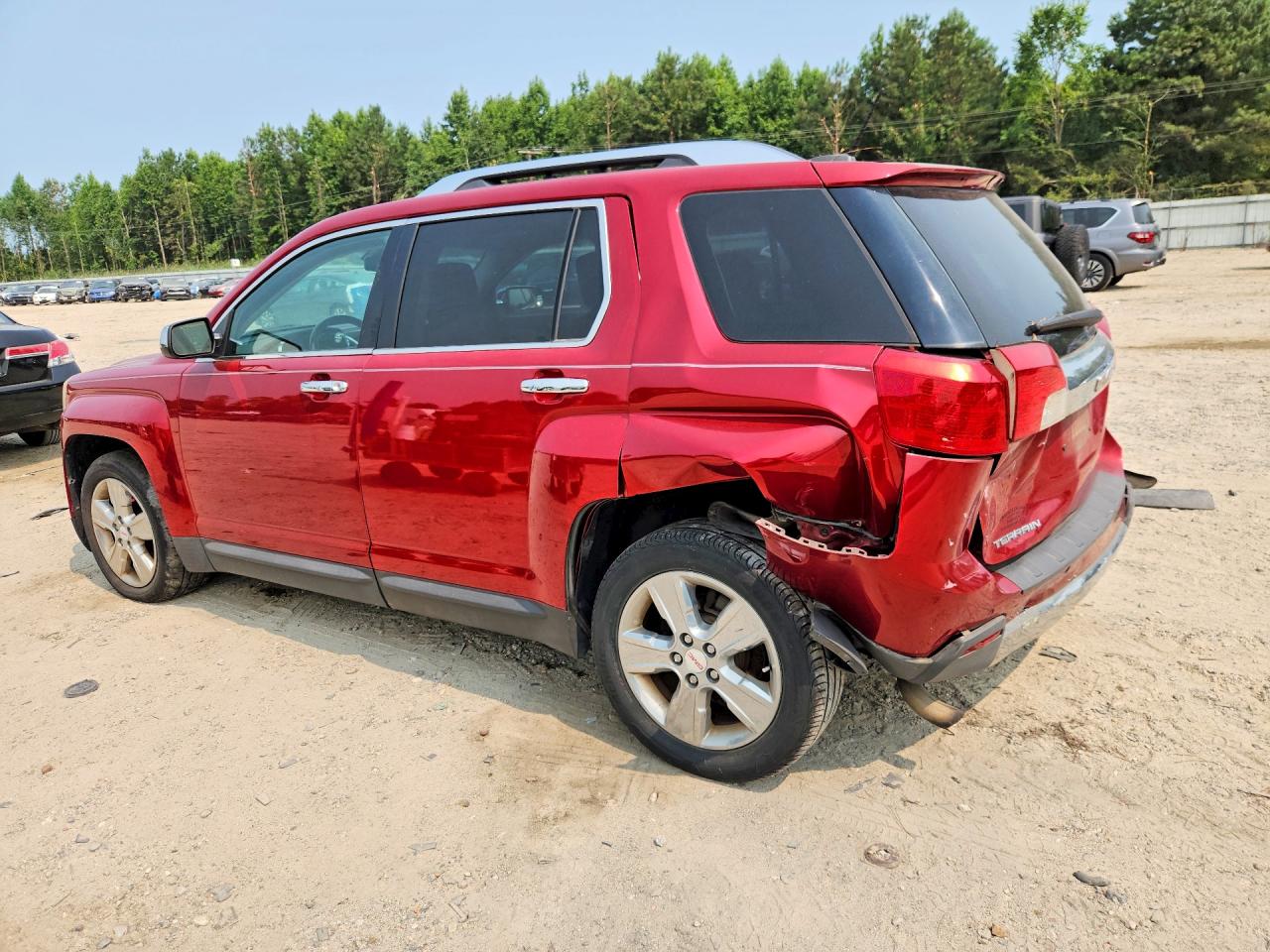 2015 Gmc Terrain Slt Red vin: 2GKALTEK8F6107678