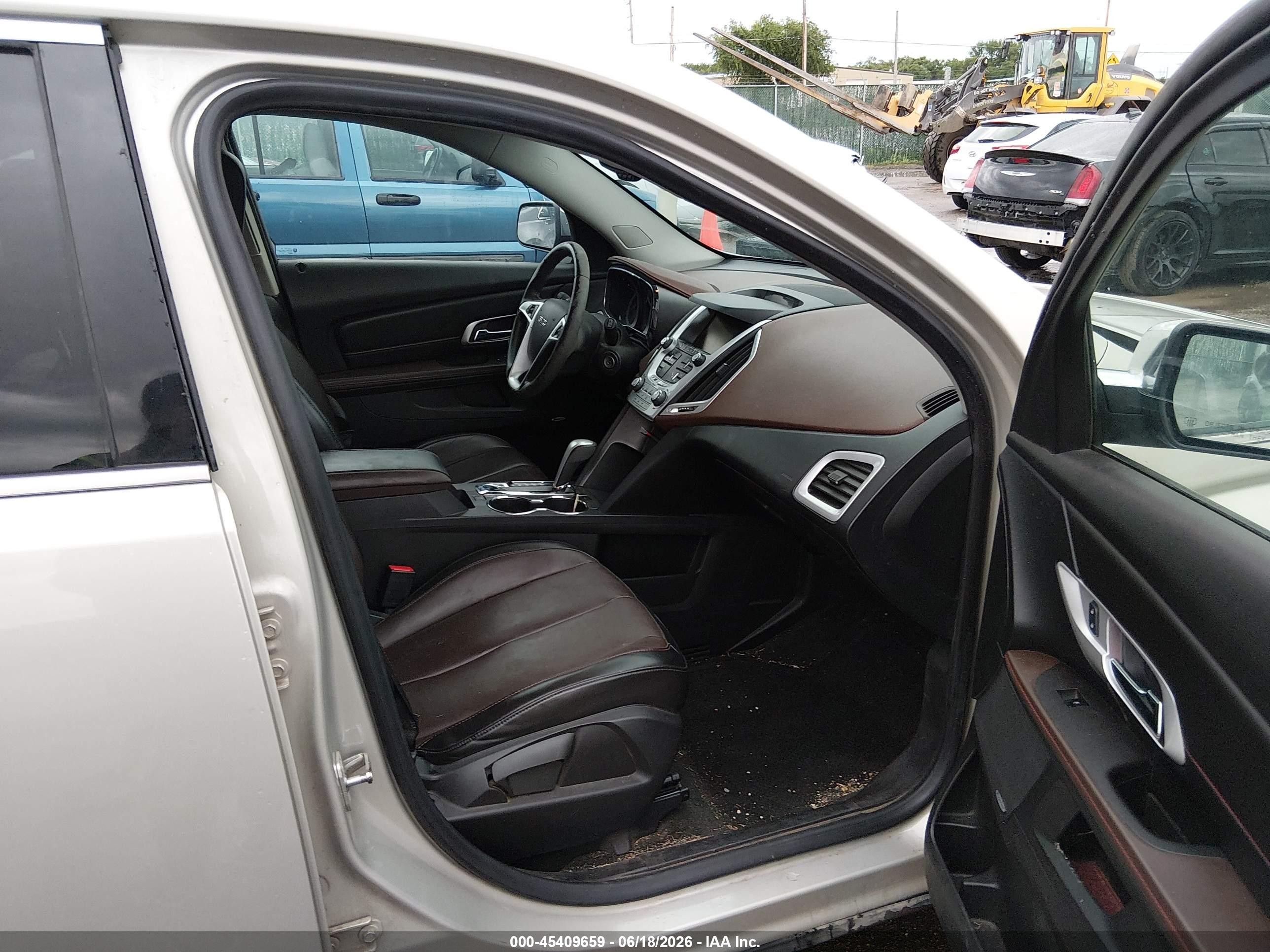 2015 Gmc Terrain Slt-2 Champagne vin: 2GKALTEK9F6373906