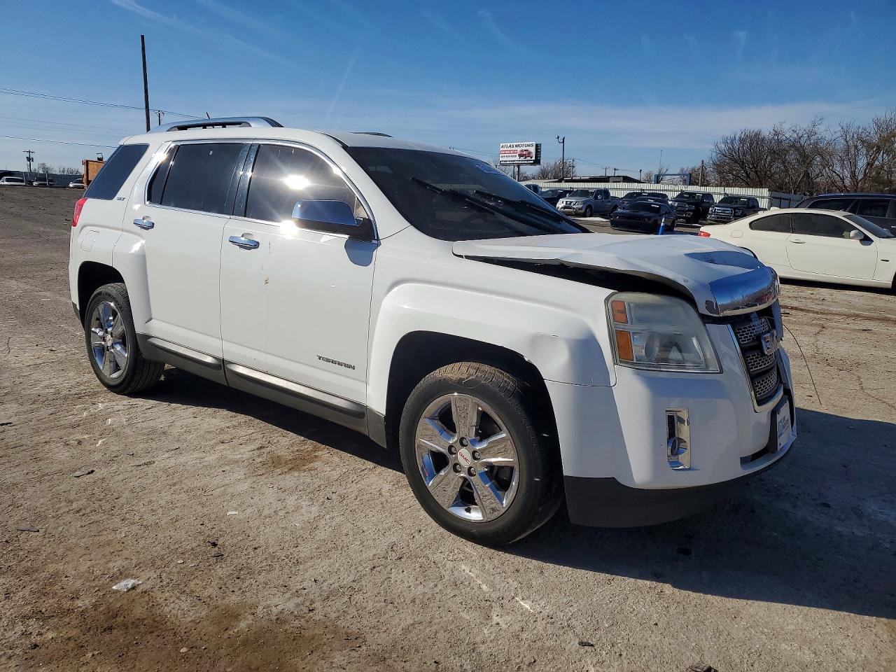2015 Gmc Terrain Slt White vin: 2GKALTEKXF6119492
