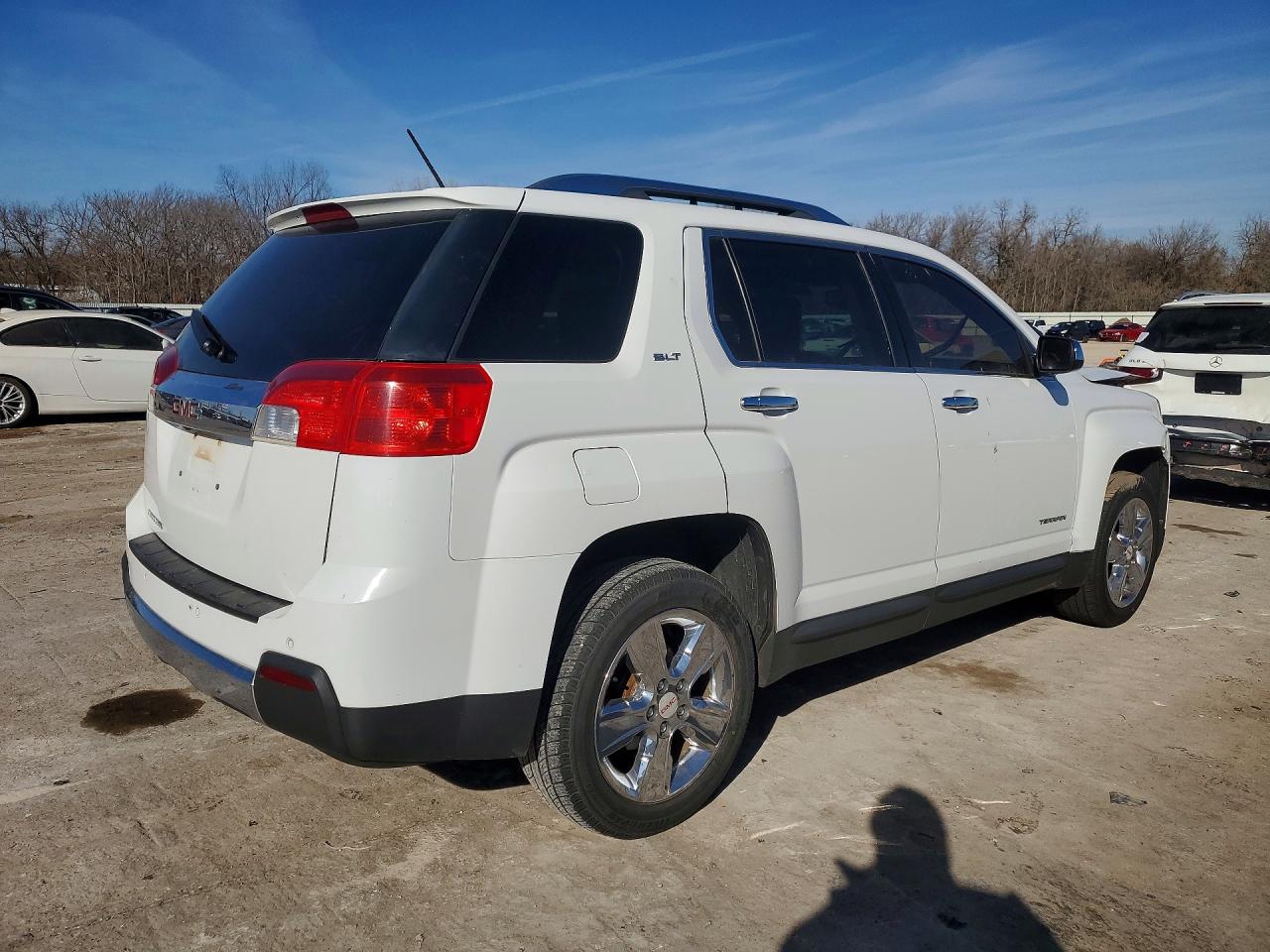2015 Gmc Terrain Slt White vin: 2GKALTEKXF6119492