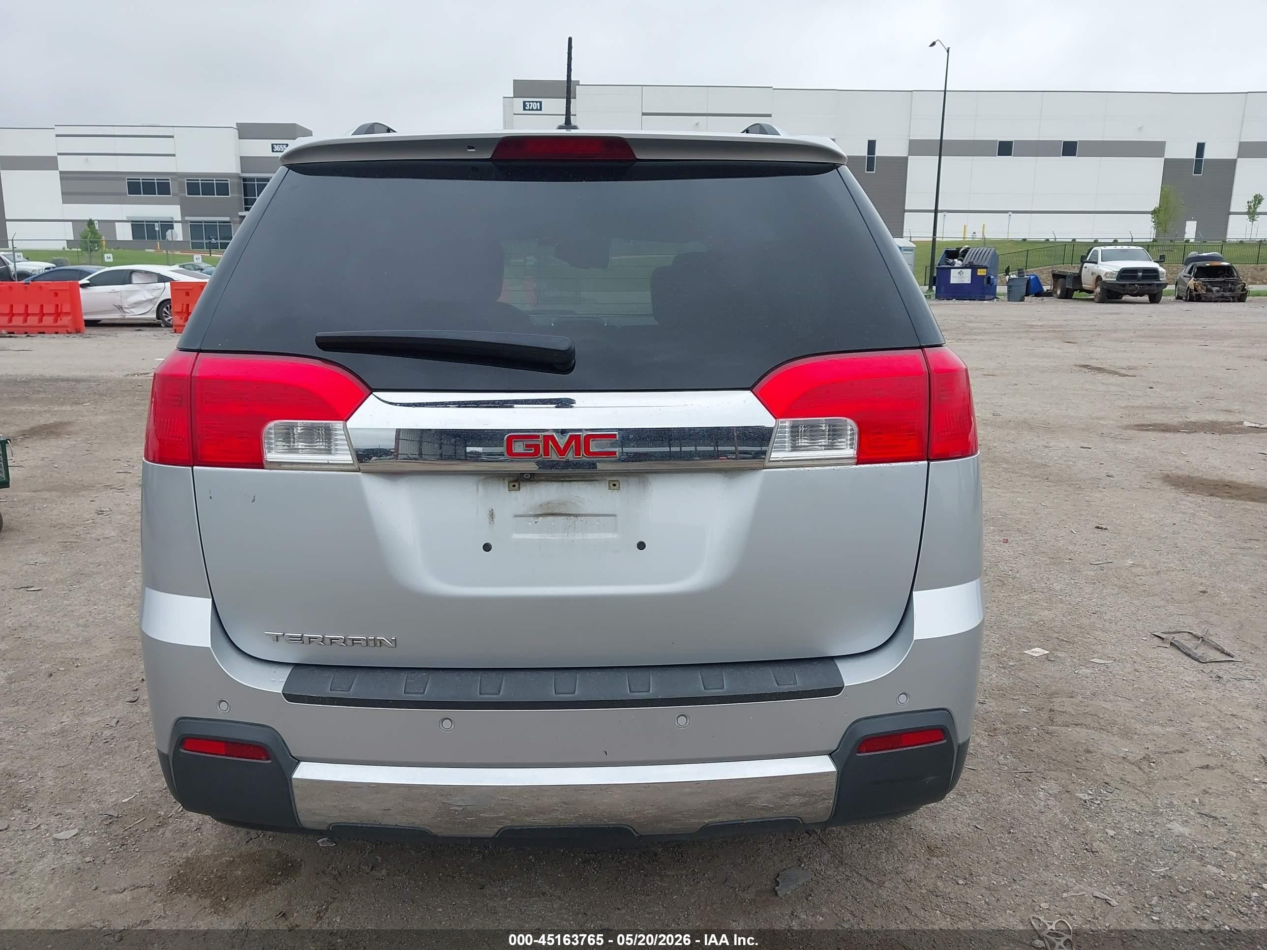 2015 Gmc Terrain Slt-2 Silver vin: 2GKALTEKXF6280067