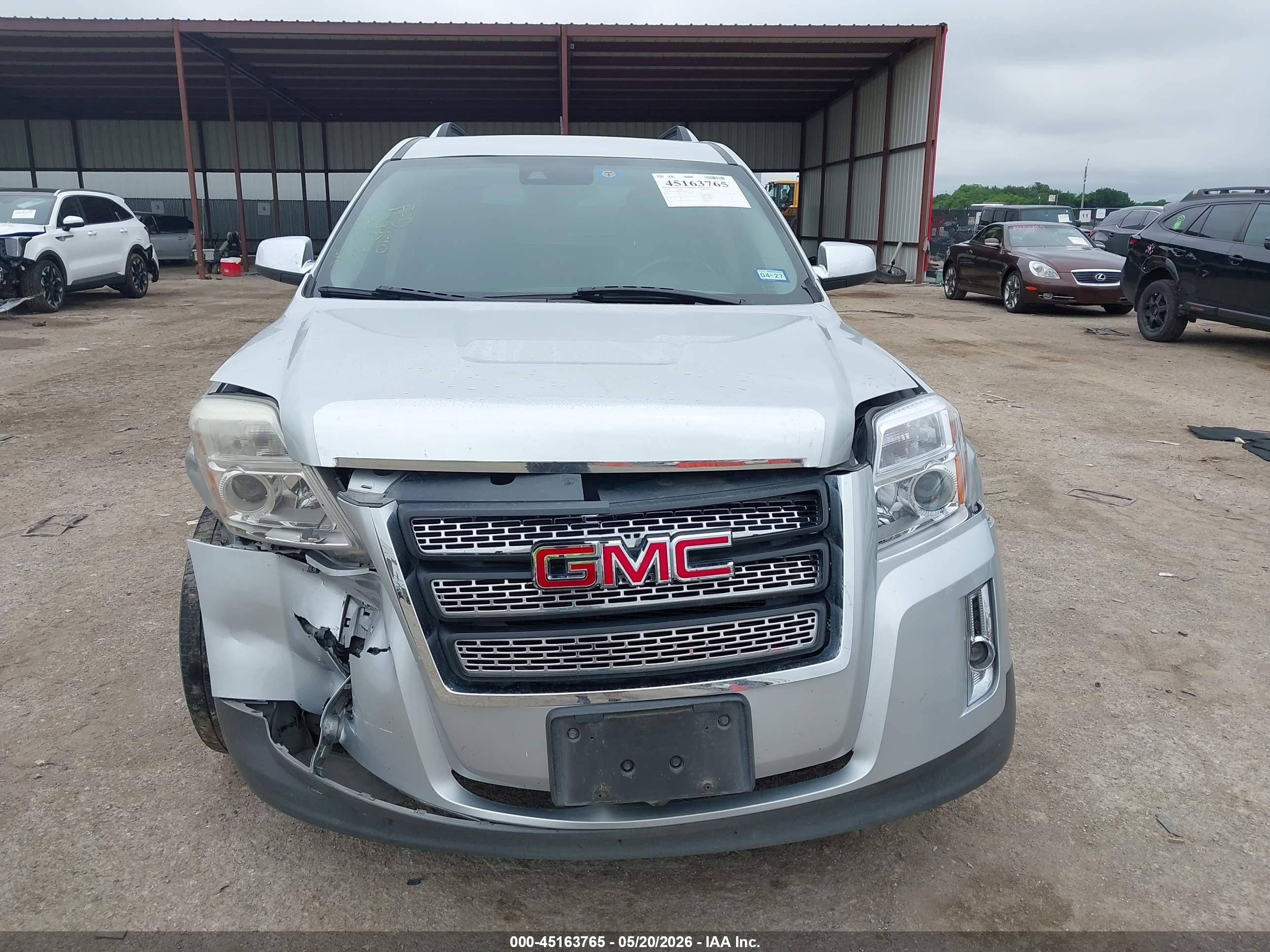 2015 Gmc Terrain Slt-2 Silver vin: 2GKALTEKXF6280067
