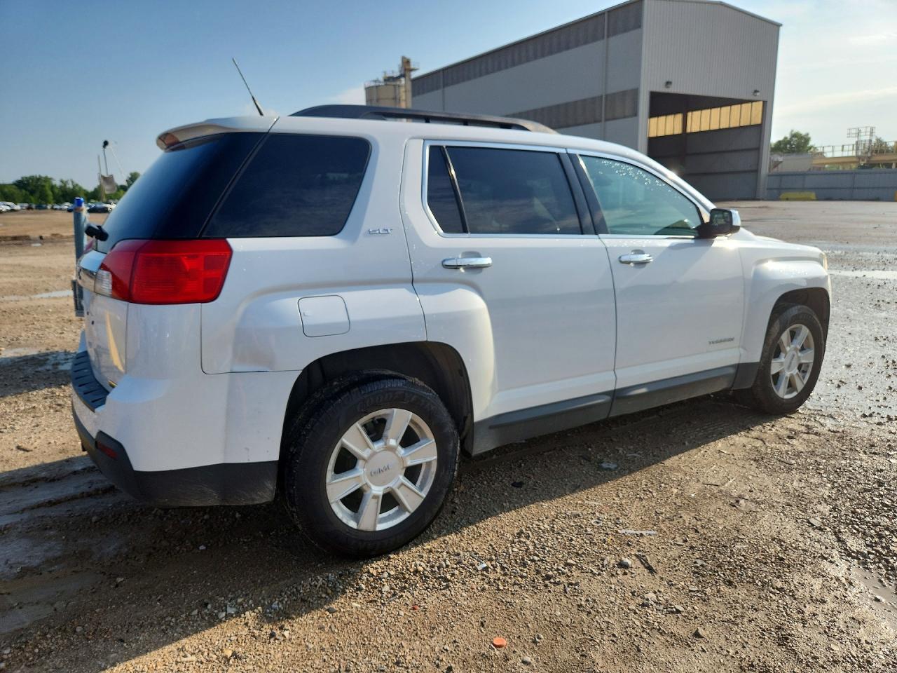 2012 Gmc Terrain Slt White vin: 2GKALUEK0C6156343
