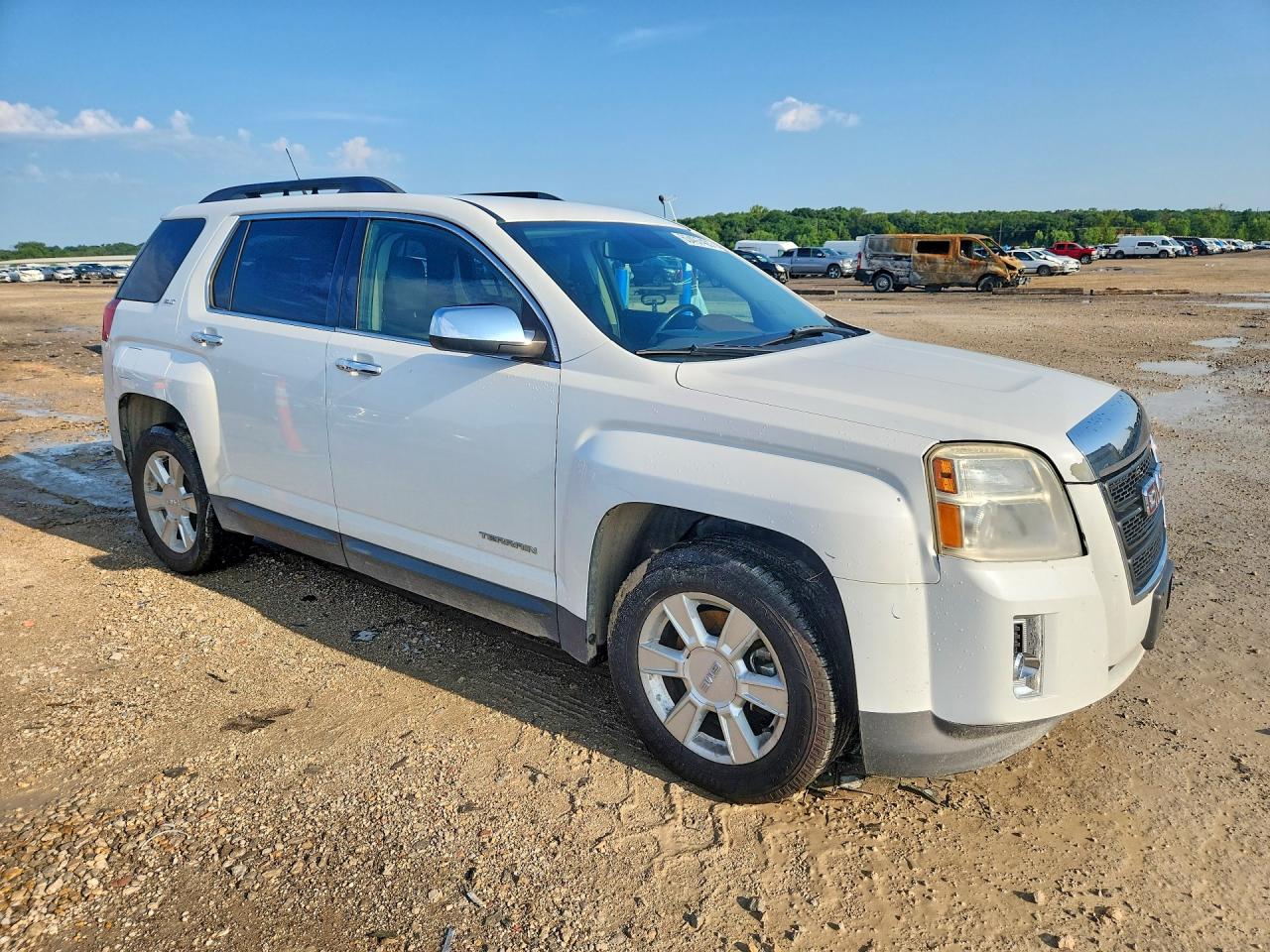 2012 Gmc Terrain Slt White vin: 2GKALUEK0C6156343