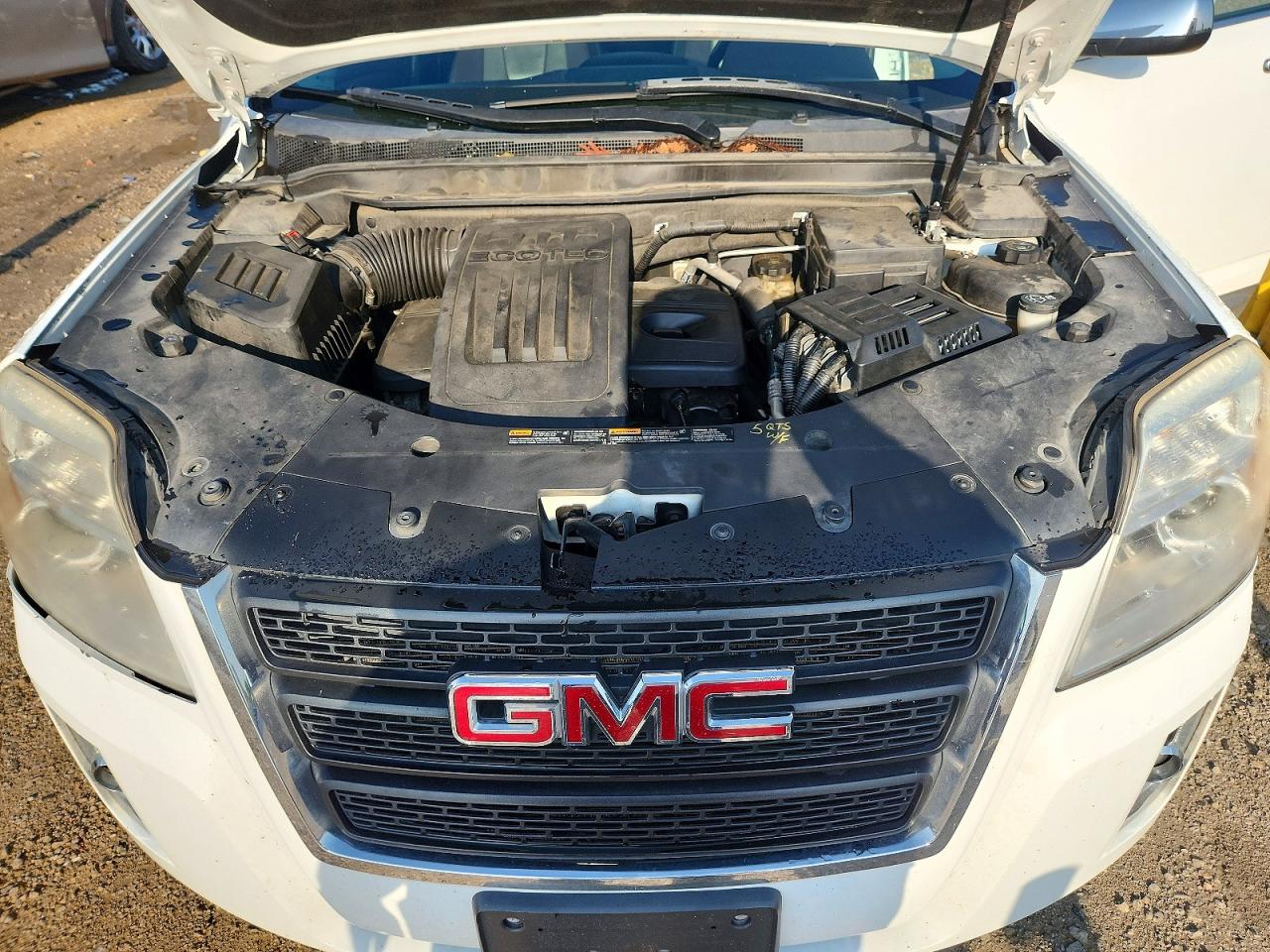 2012 Gmc Terrain Slt White vin: 2GKALUEK0C6156343