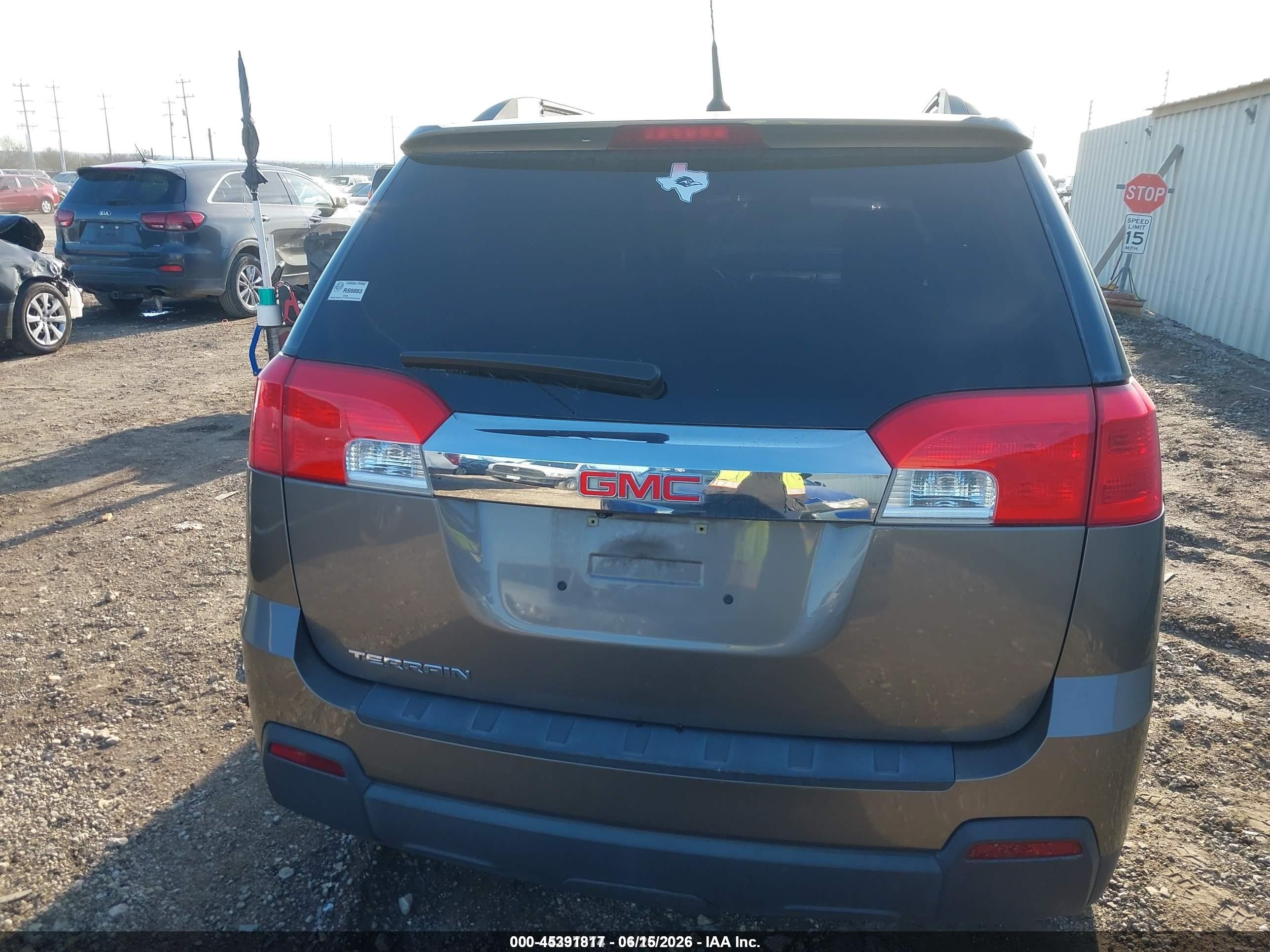 2012 Gmc Terrain Slt-1 Коричневый vin: 2GKALUEK0C6327088