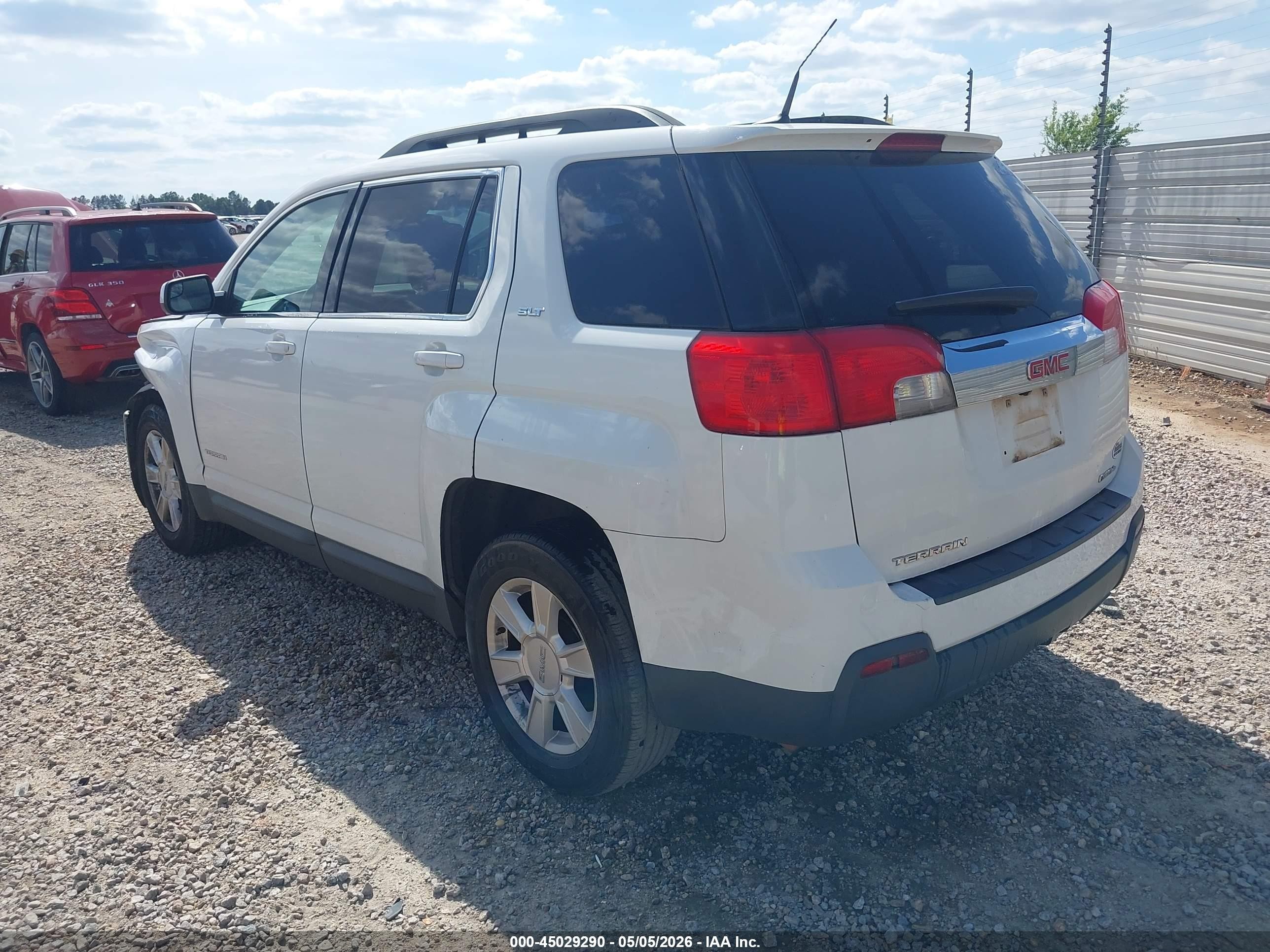 2012 Gmc Terrain Slt-1 White vin: 2GKALUEK0C6366117