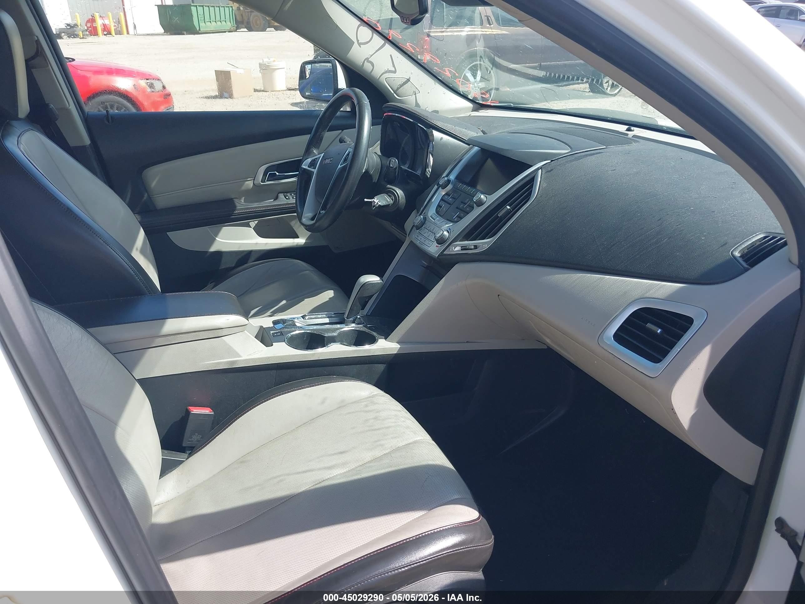 2012 Gmc Terrain Slt-1 White vin: 2GKALUEK0C6366117