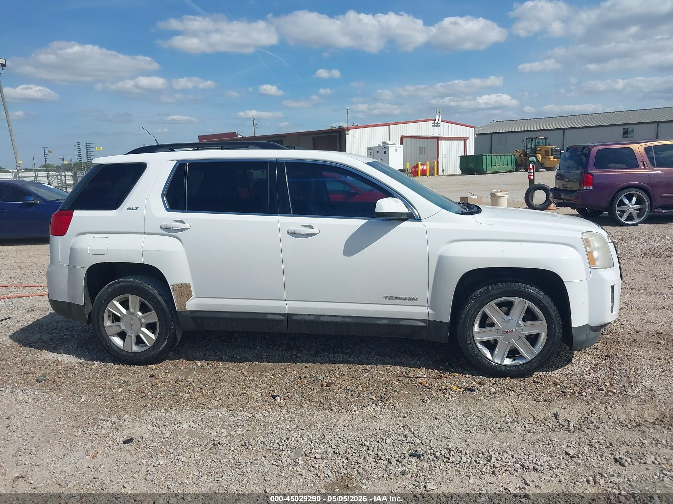 2012 Gmc Terrain Slt-1 White vin: 2GKALUEK0C6366117