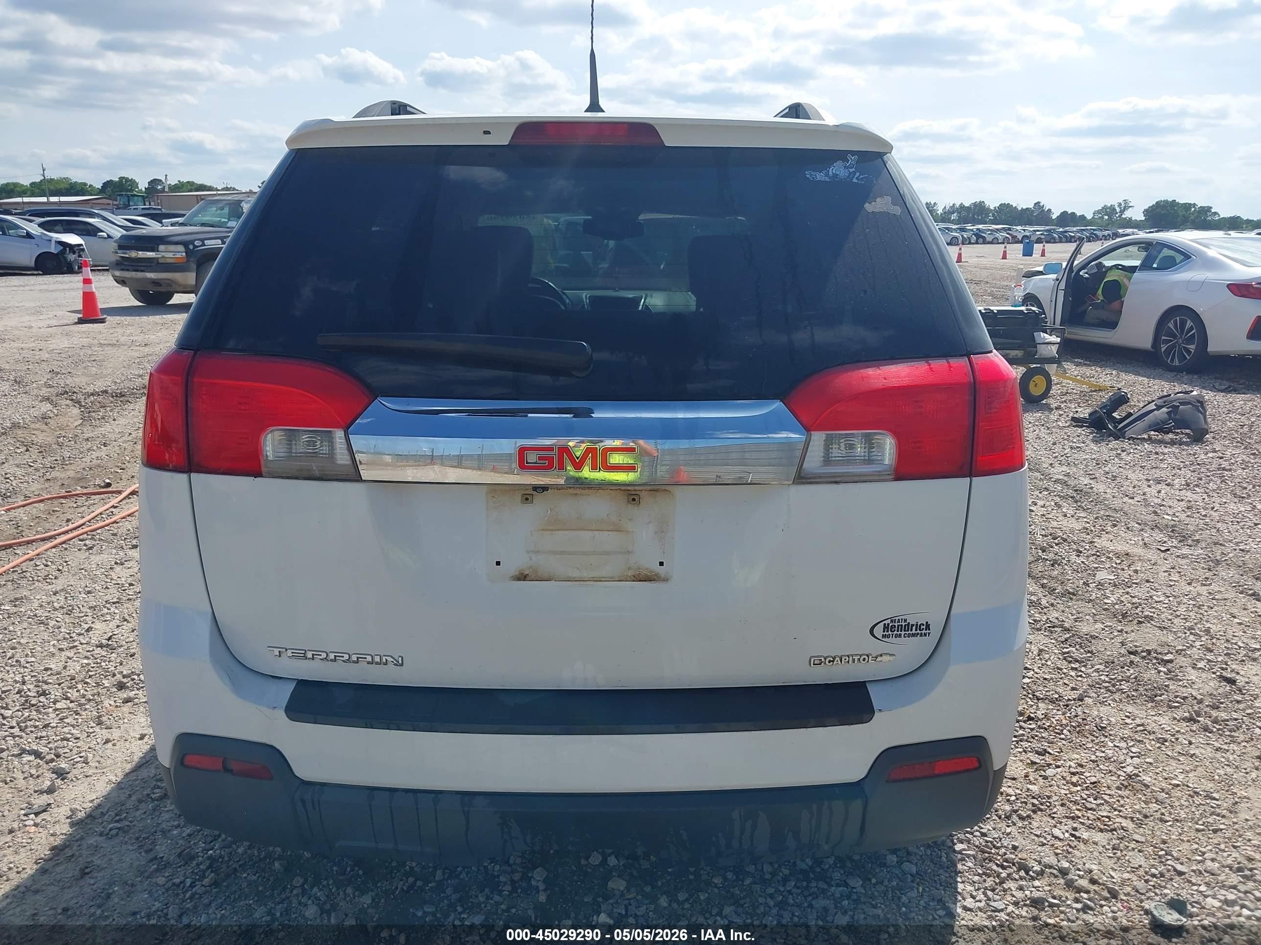 2012 Gmc Terrain Slt-1 White vin: 2GKALUEK0C6366117