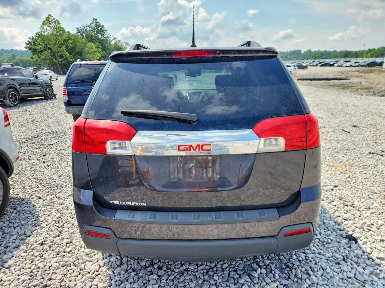 2013 Gmc Terrain Slt Gray vin: 2GKALUEK0D6142198