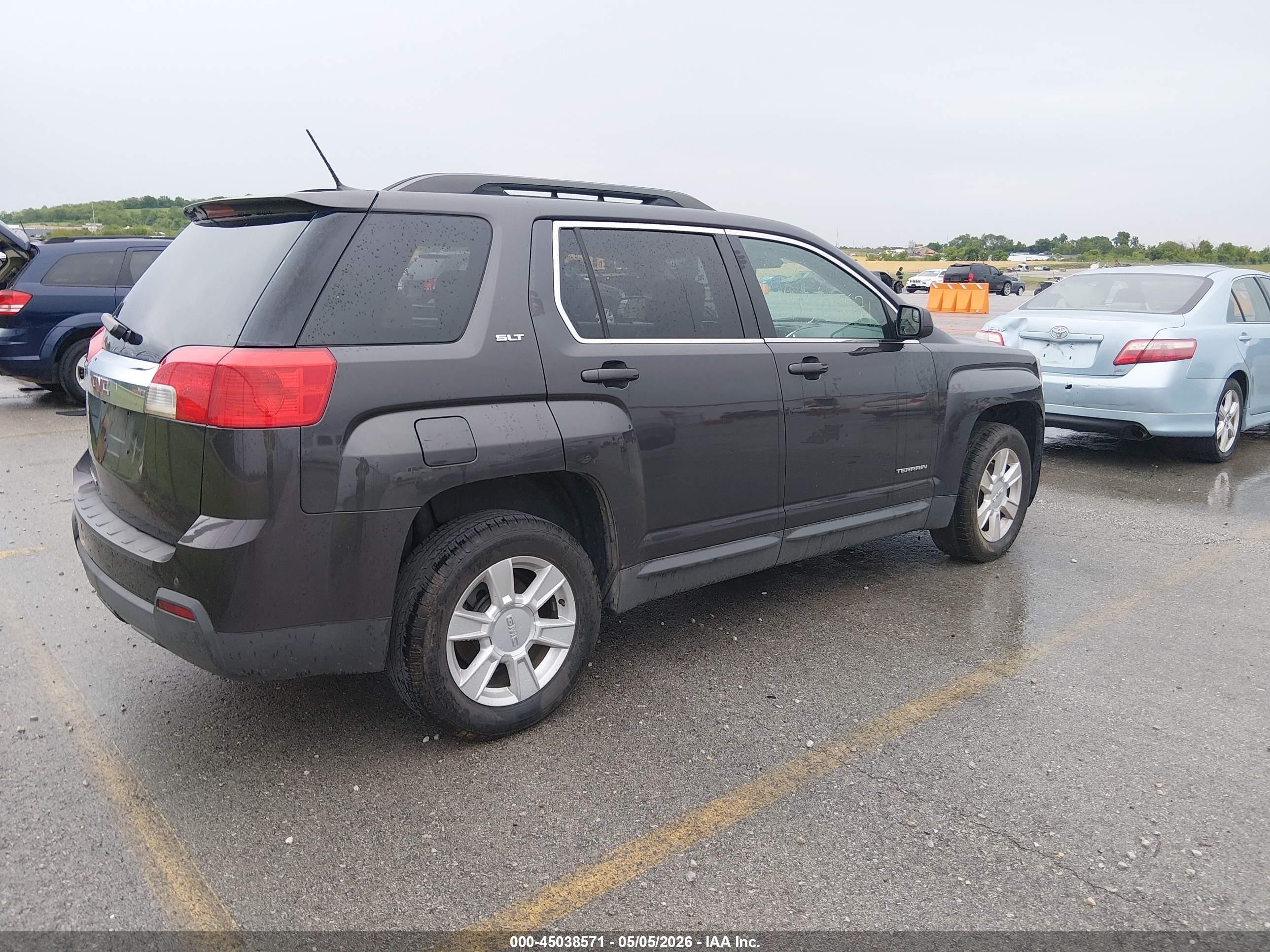 2013 Gmc Terrain Slt-1 Black vin: 2GKALUEK0D6183785